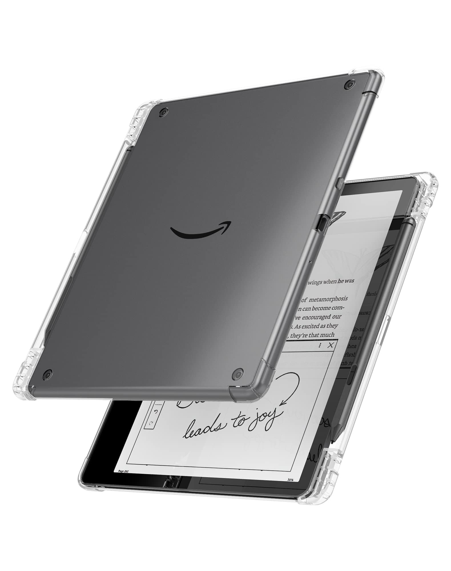 Feitennfor Kindle Scribe 10.2 Inch Clear Case,[Lightweight][Transparent][Shockproof] Protective Case for Kindle Scribe 10.2’’ 2022