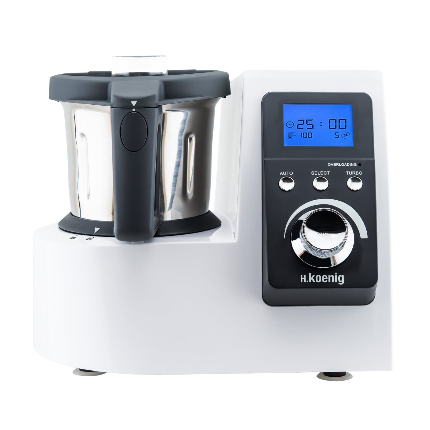 H.Koenig HKM1032 Kitchen Robot, 2 Litre, 1300 W