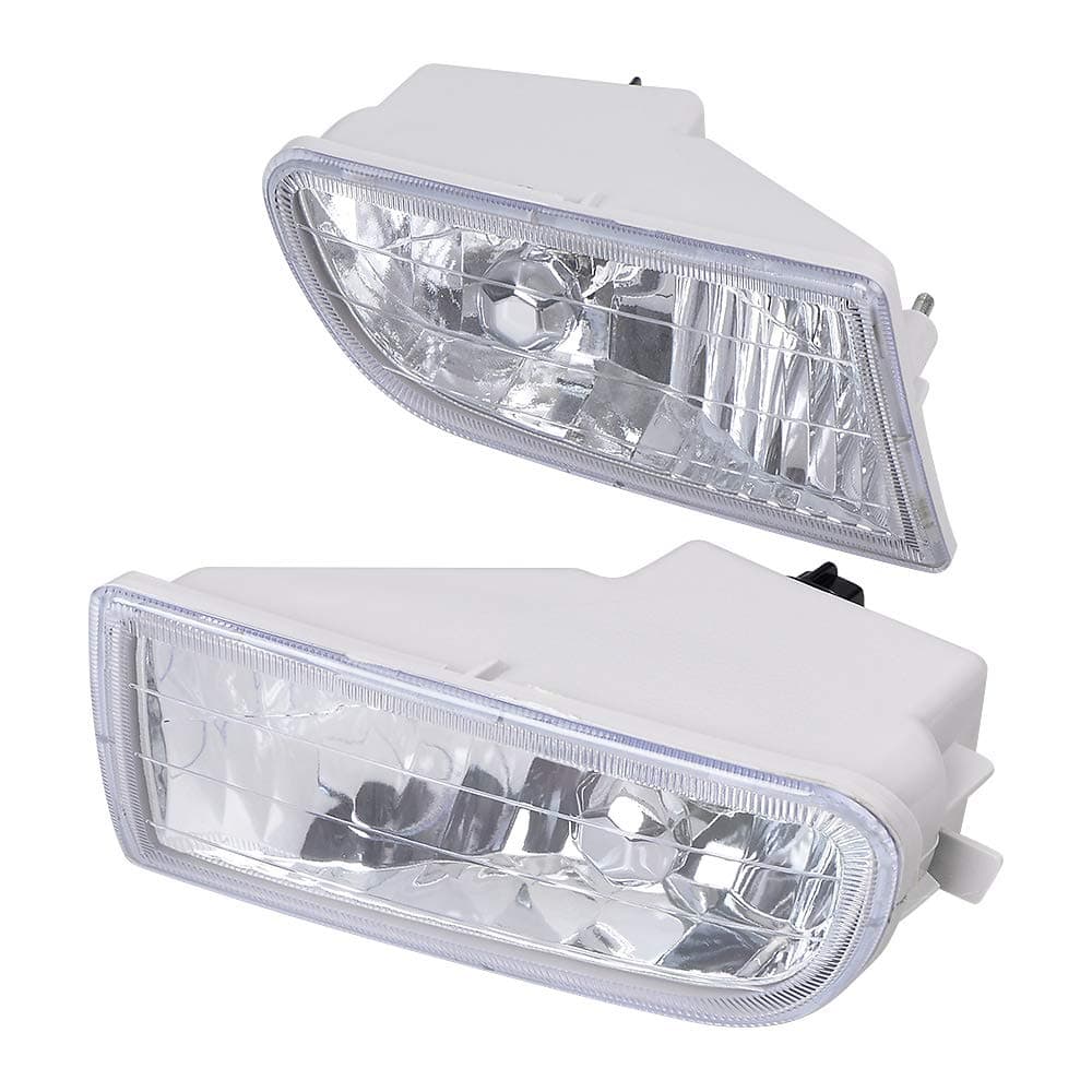 amopacorp Compatible with Toyota Corolla 1993-1997 AE100 AE101 Front Bumper Fog Light Driving Daytime Running Lamp with H3 Bulb