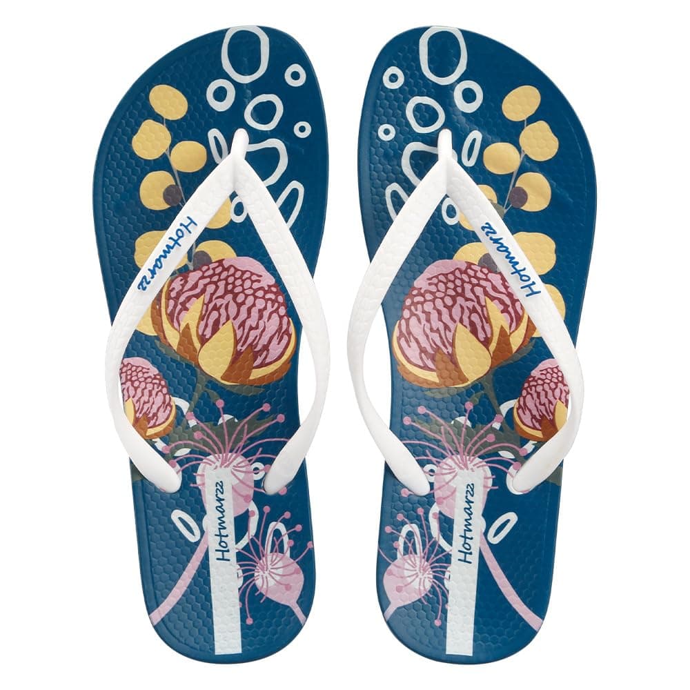 HotmarzzWomen's Flip Flops Colorful Printing Sandals Fashion Beach Slippers