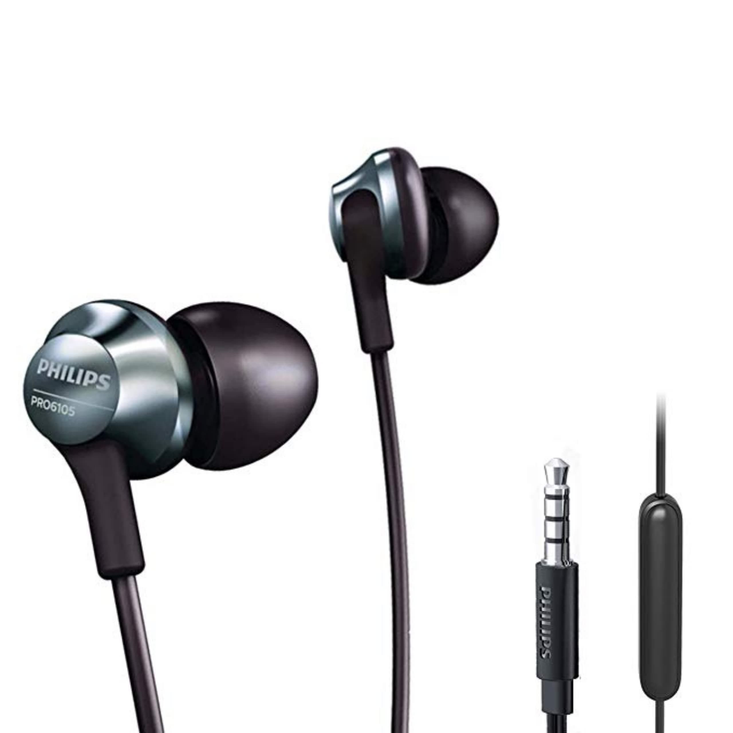 - Pro Wired Earbuds with Microphone, Hi-Res Audio in-Ear Headphones with 3.5mm Jack, Comfortable and Durable Build Earphones, Perfect for Music, Calls, and Daily Use, 3 Extra Eartips Included