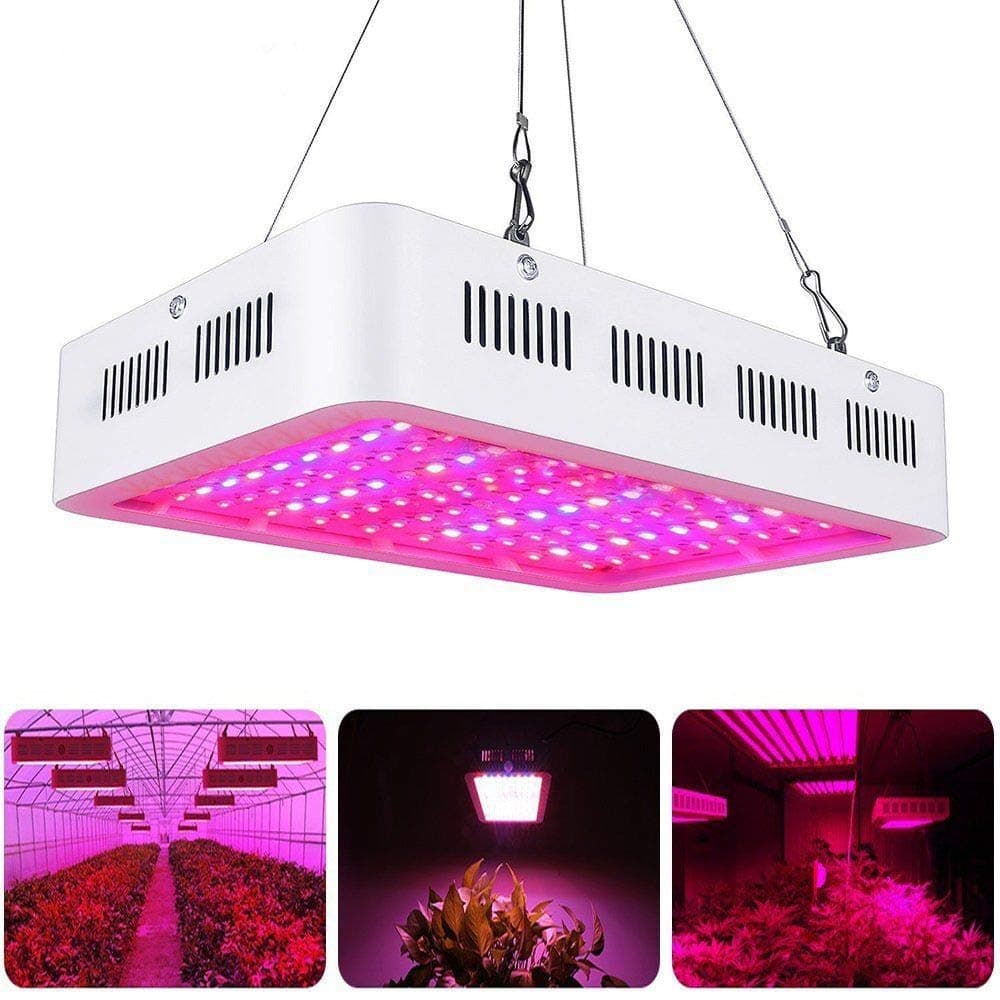 YESSICA 2000W LED Grow Light - Full Spectrum Led Growing Lamp for Hydroponic Indoor Plants Veg and Flower
