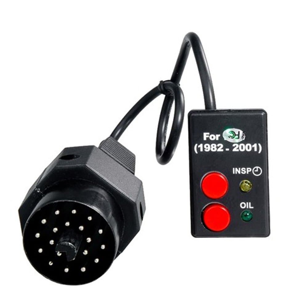 Wisedeal OBDII OBD2 / 20Pin Airbag Reset Unit Tool with Diagnostic Connector for BMW Car Vehicles (Black) (OBD2)