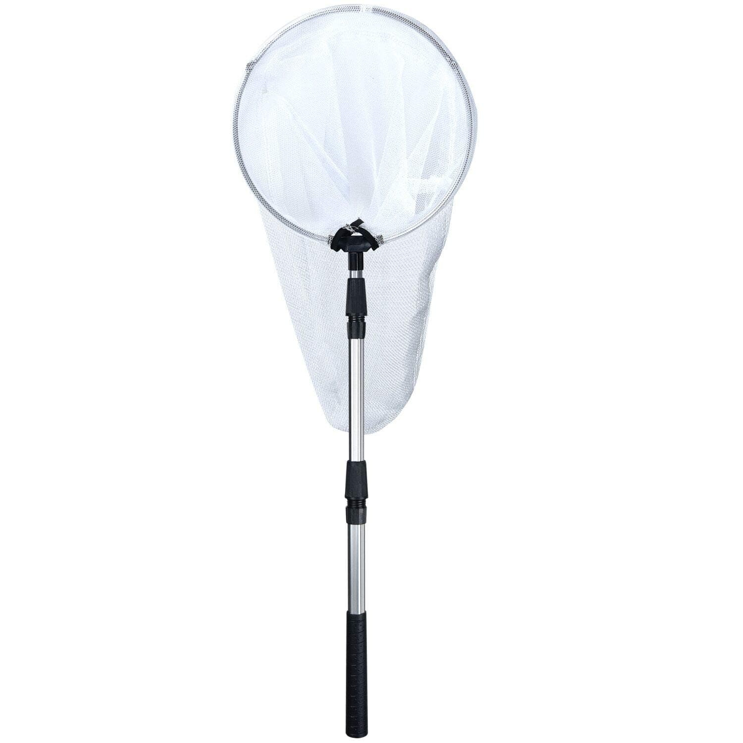 SAYAYA Telescopic Butterfly Net Fishing Nets Insect Net with 12 Inch Ring, Handle Extends to 36 Inch