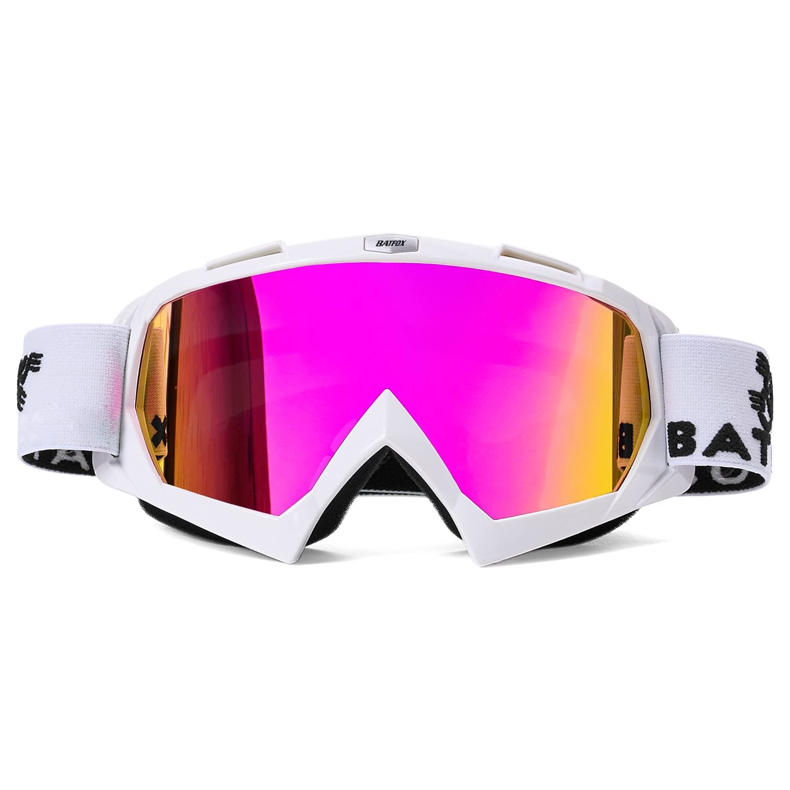BATFOX Unisex F-816 powersports-goggles (pack of 1)