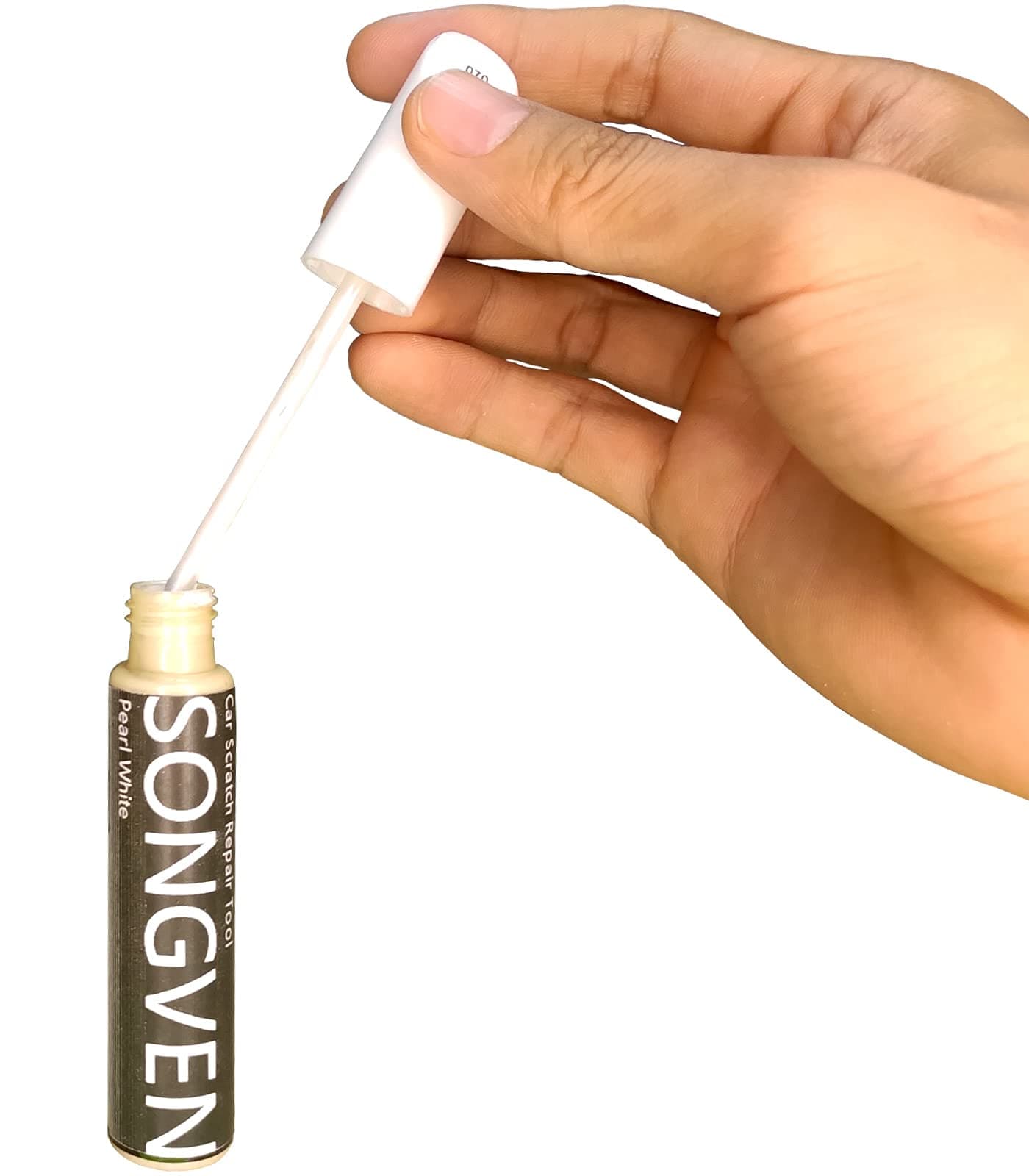 自動車用タッチアップペイント パールホワイト トヨタ ハイランダー用 自動車用タッチアップペイント 12cm