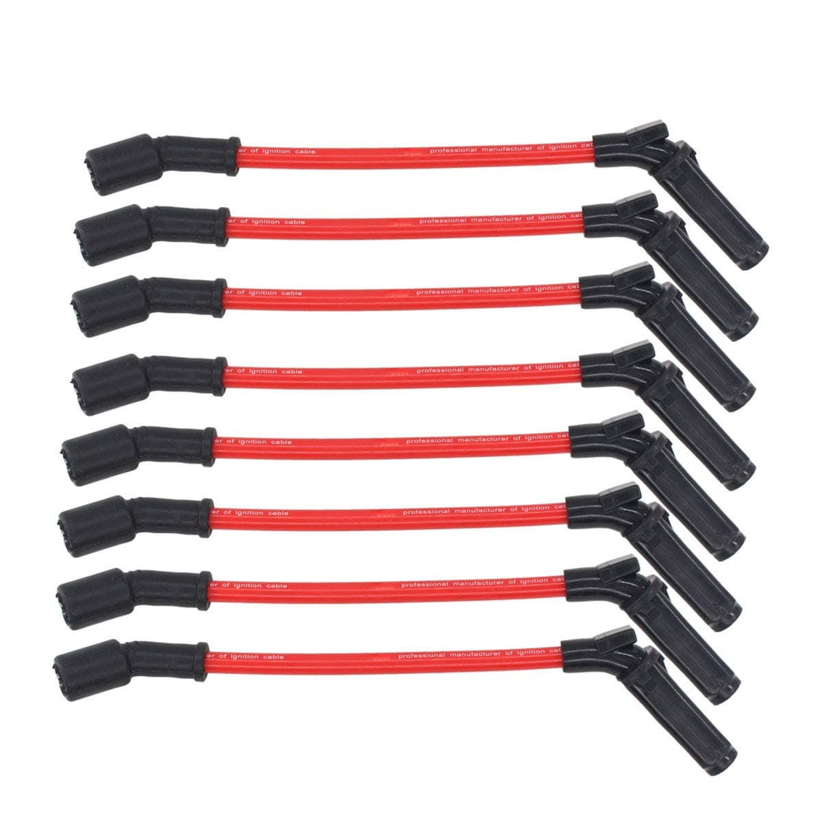 NewYall Pack of 8 10.5mm Spark Plug Wires for LS1