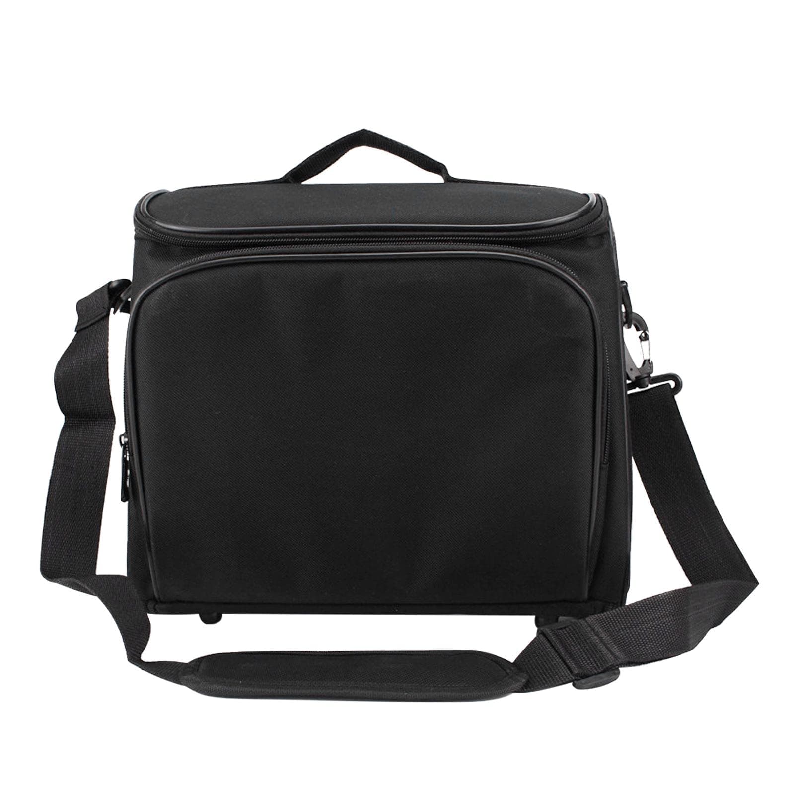 Video Projector Case - Zipper Closure Organizer With Shoulder Strap, Shock Resistant Travel Bag (Size: M)