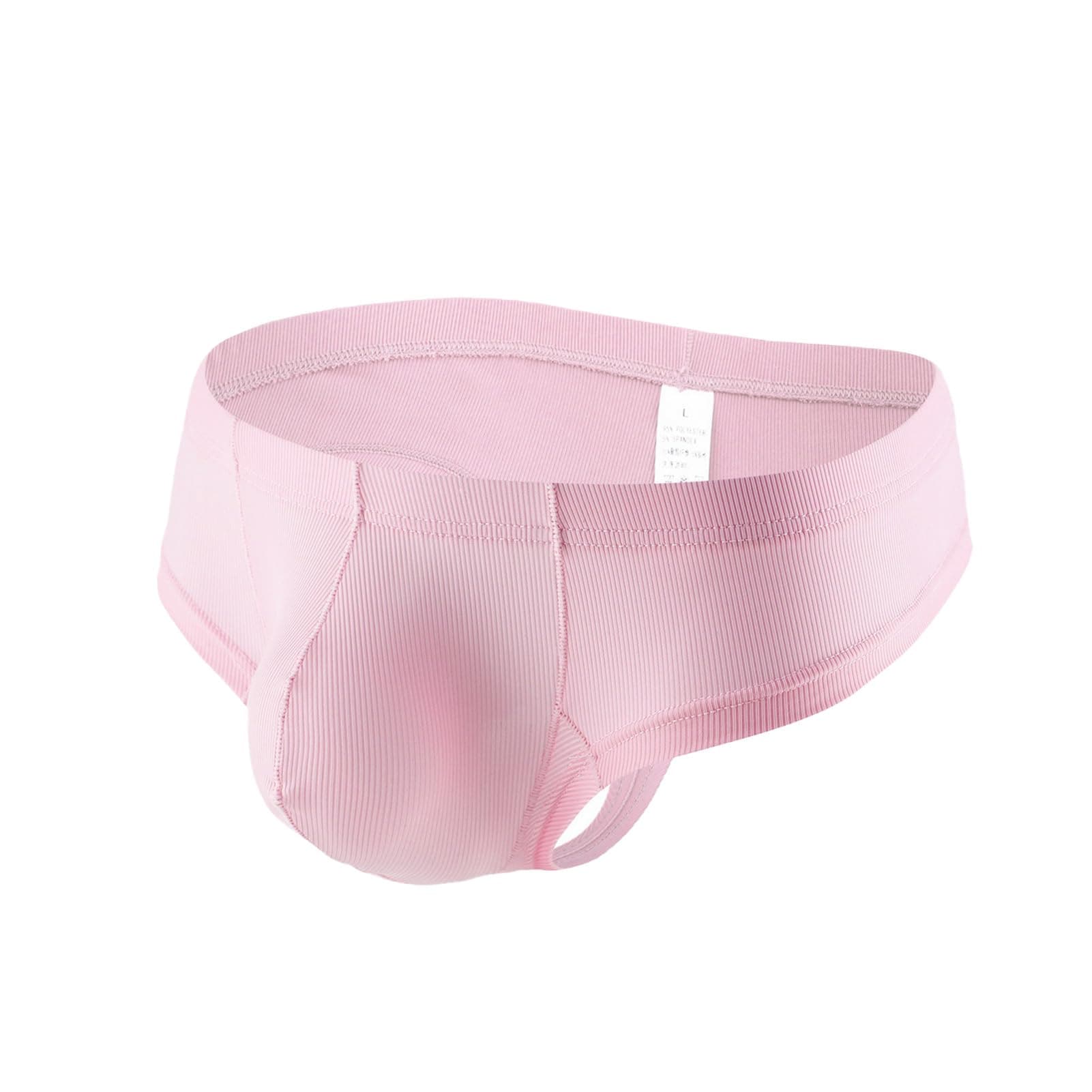 Men's Ice Silk Thread Underpants T Pants, Solid Color, Breathable G-string Pants