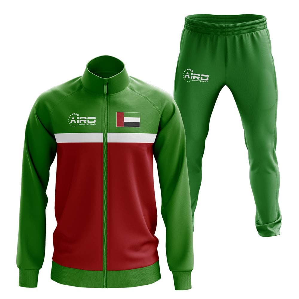 Airosportswear UAE Concept Football Tracksuit (Green)