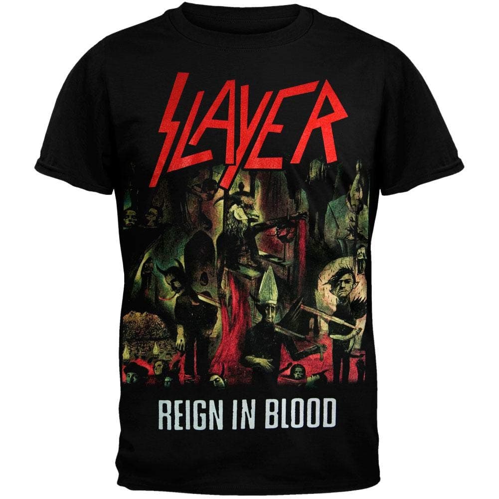 BIONUOSlayer- Reign In Blood T-Shirt Size L, Black