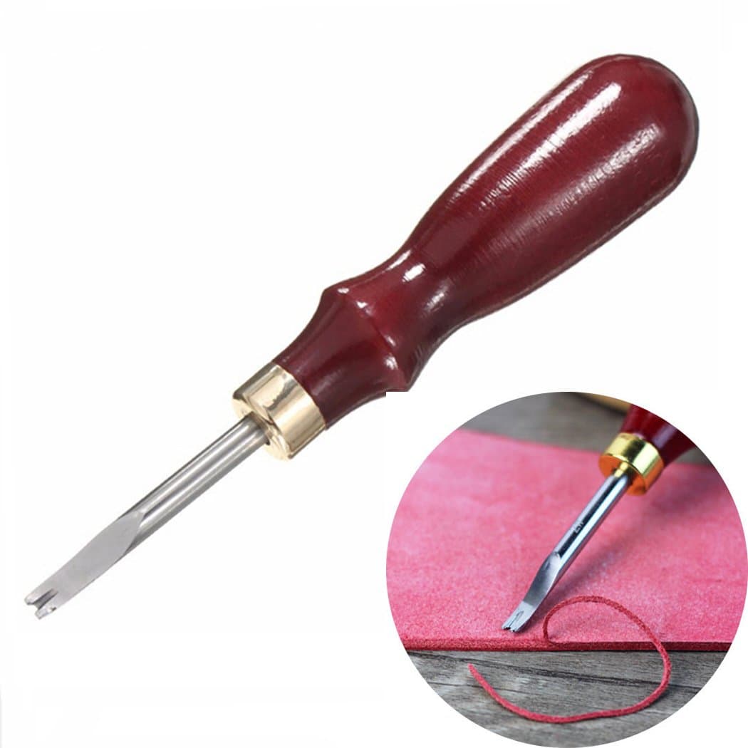 Leather Skiving Beveling Cutting Tool 1.0mm Leather Craft Keen Edge Cutting Working Tool