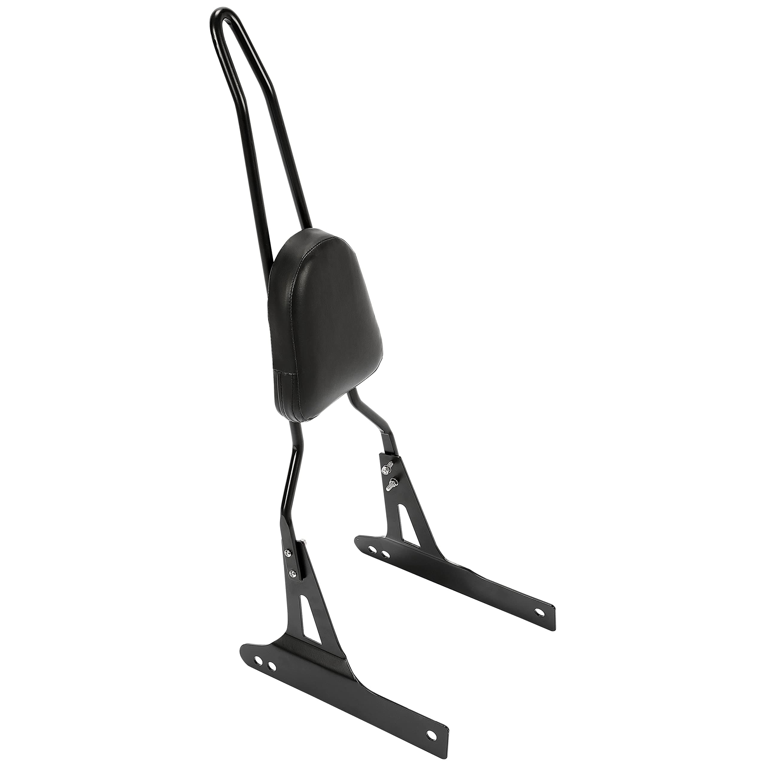 Backrest Sissy Bar Detachable Black Compatible with Harley 2006-up Dyna Street Bob FXDB EFI FXDBI Super Glide FXD Custom FXDC