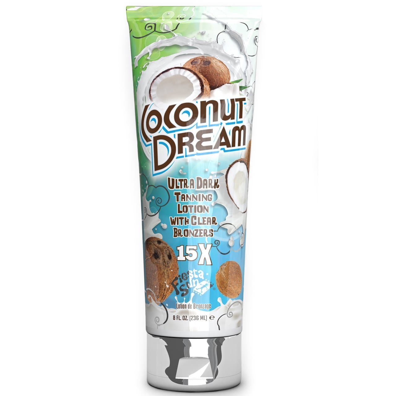 Coconut Dream Ultra Dark Tanning Lotion with Clear Bronzer 236ml