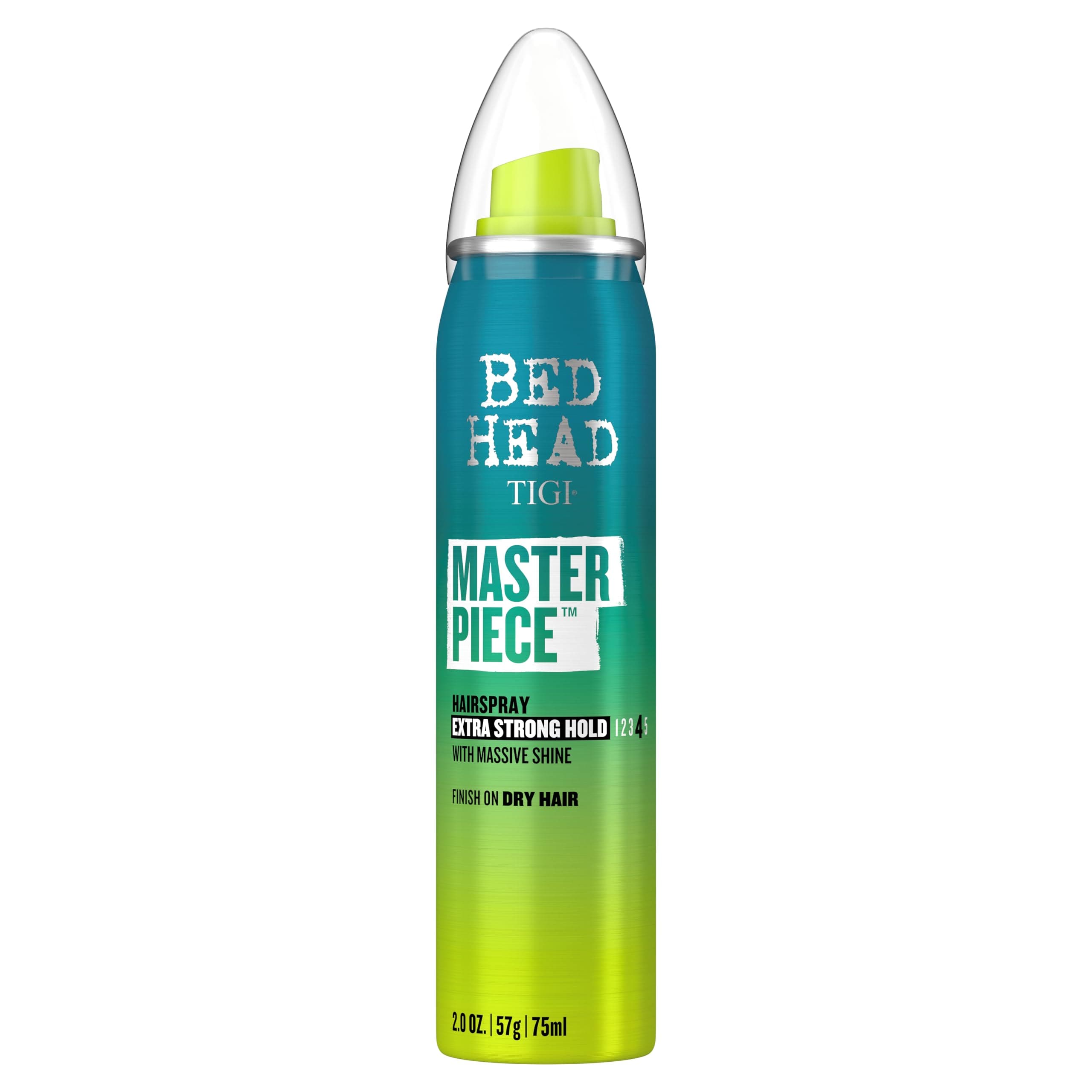 Bed Head Travel Size Frizz Control Hair Spray, Masterpiece Extra Hold Hair Care Spray for Shiny and Glossy Hair, 2 oz