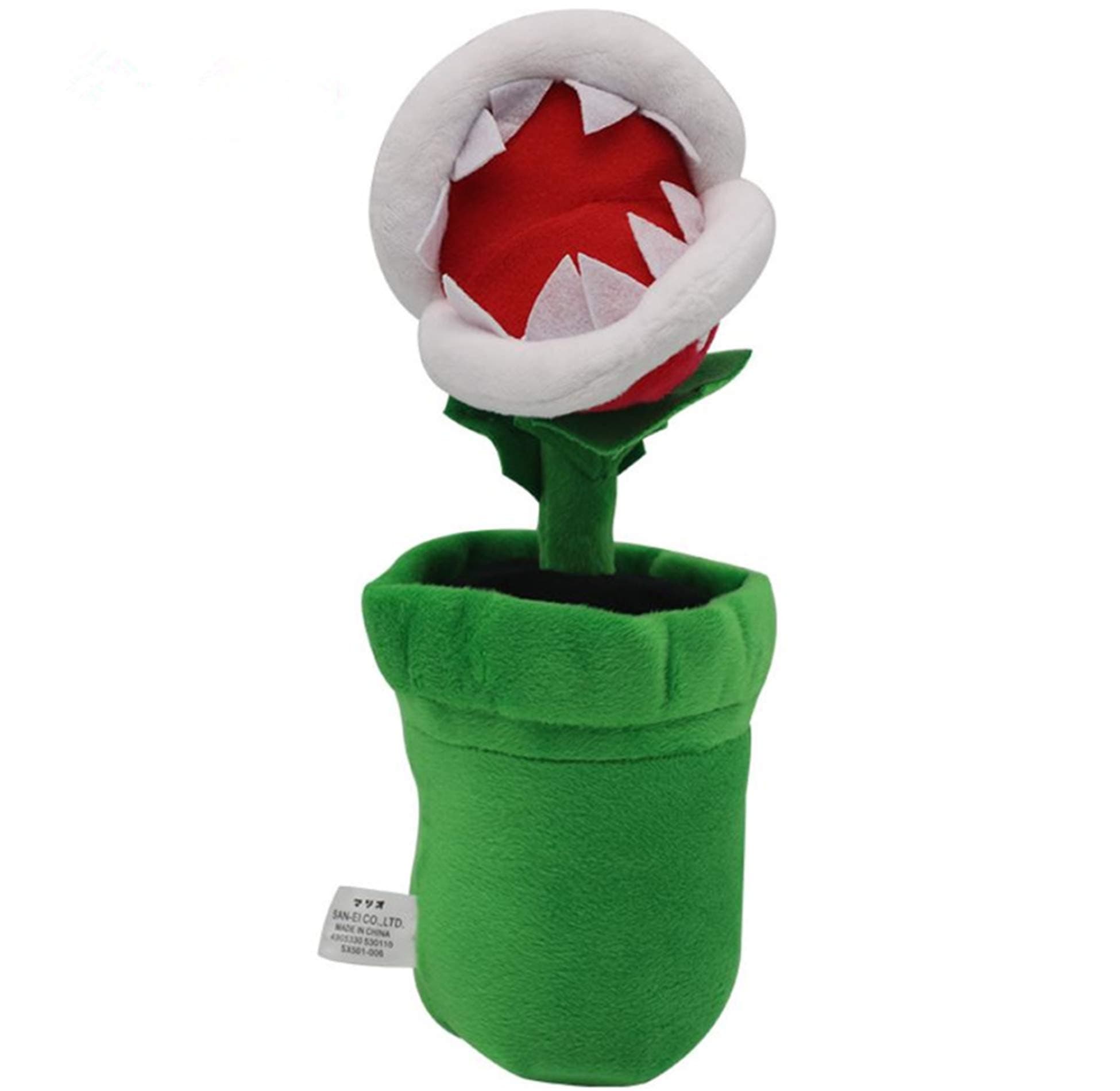 Juyo Super Mario Bros Petey Piranha Soft Plush Toy,Stuffed Animal Doll Flower.Size:10 inch(26cm).