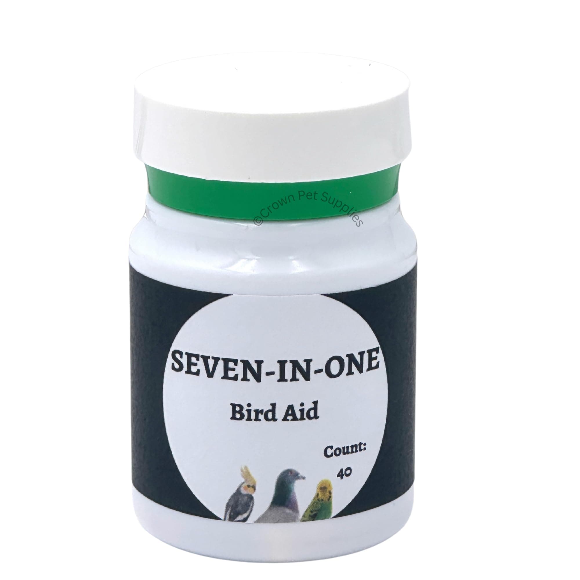 7 in 1 Capsule Medicine for Pigeons, Canary, Finches, Parakeet, Cockatiels, Parrots, Cage Small Birds, and Aviary Birds