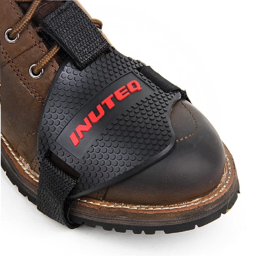 Detachi Shoe Protector for Bike Gear Shift pad for Shoes Protective for Motorbike (Black), Polyester, Lever