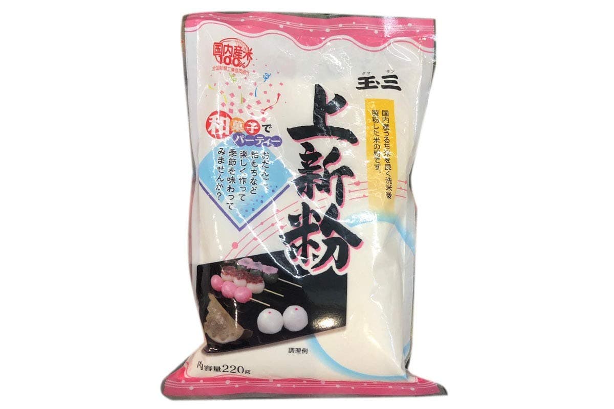 SnackJapan Tamasan Joshinko Rice Flour Dango Sweets Dessert 和菓子上新粉 - 7.76oz (Pack of 2)