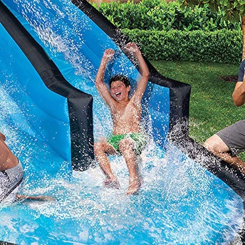 Banzai Battle Blast Adventure Park (Inflatable Water Slide and Splash Cannons)