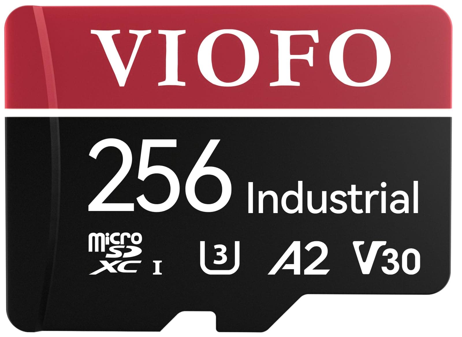 VIOFO 256GB 工業グレード microSD カード U3 A2 V30 高速メモリーカード アダプター付き Ultra HD 4Kビデオ録画対応