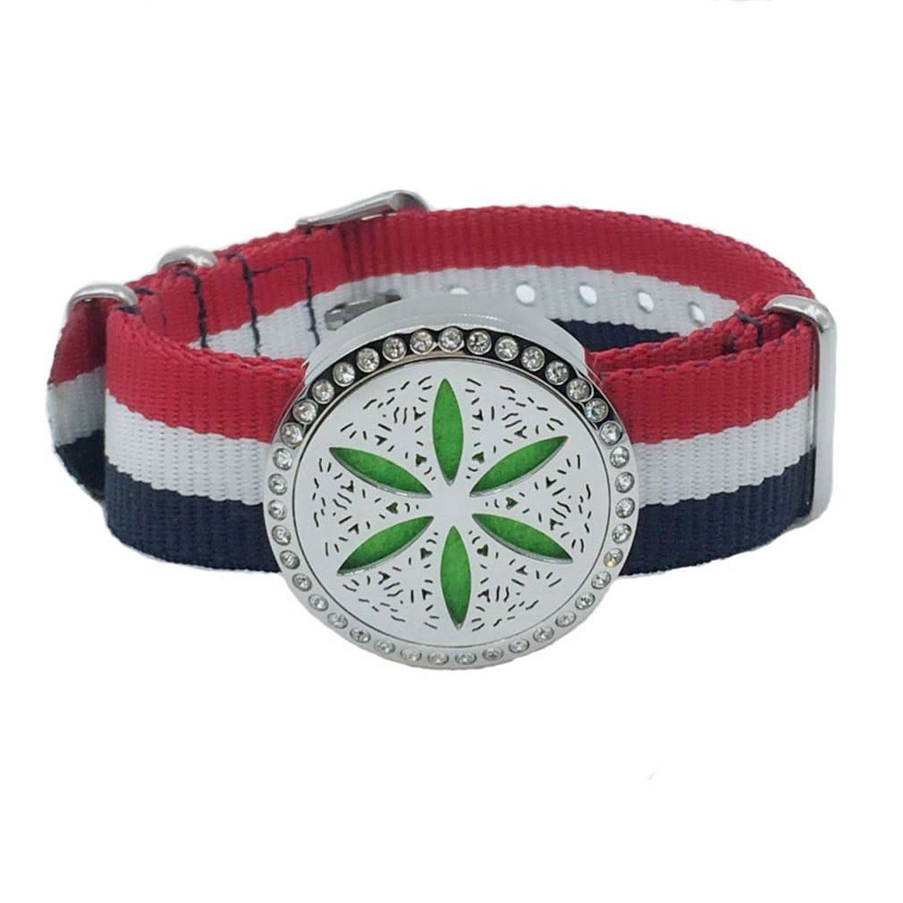 Diffuser Jewelry 361L Stainless Steel Perfume Bangle Essential Oil 30MM Locket Bracelets with 10 Reusable Pads