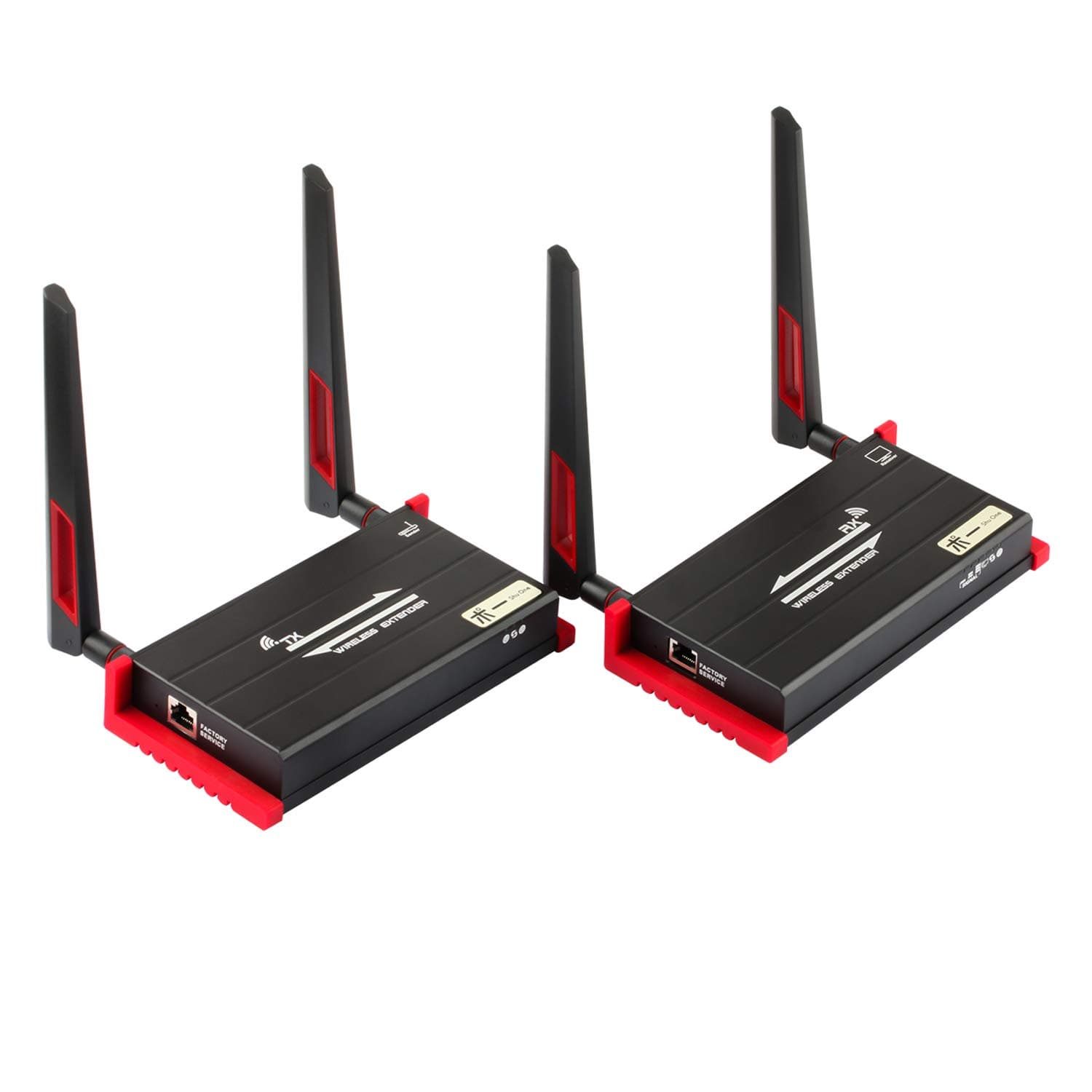 Wireless HDMI Extender,HDMI transmitter receiver with Loop-out IR Pass-back Support 1080P@60Hz HD Transmit Up to 196ft, Video & Digital Audio from Laptop, PC, Netflix, YouTube, PS4 to HDTV/Projector