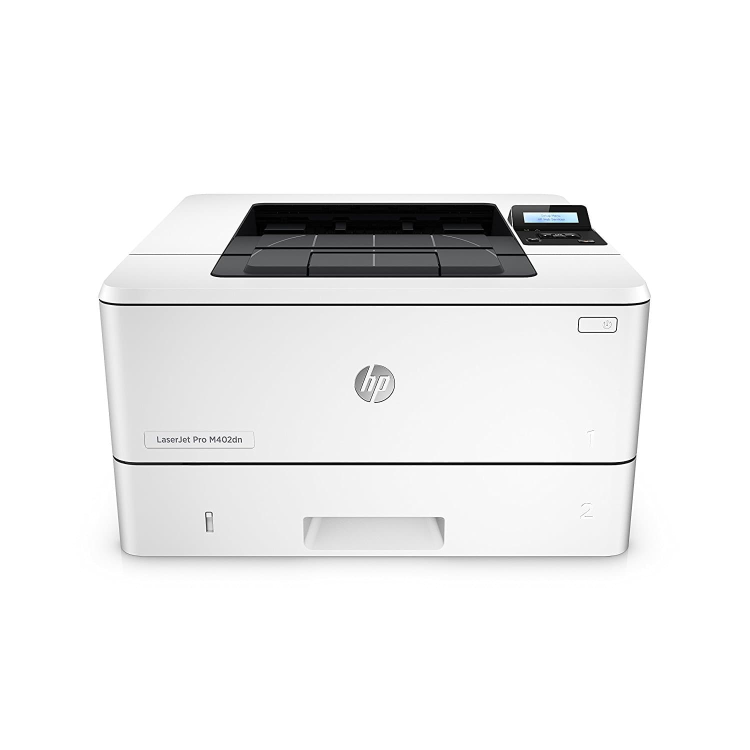 LaserJet Pro M402dn Laser Printer with Built-in Ethernet & Double-Sided Printing, Amazon Dash Replenishment Ready (C5F94A), A4