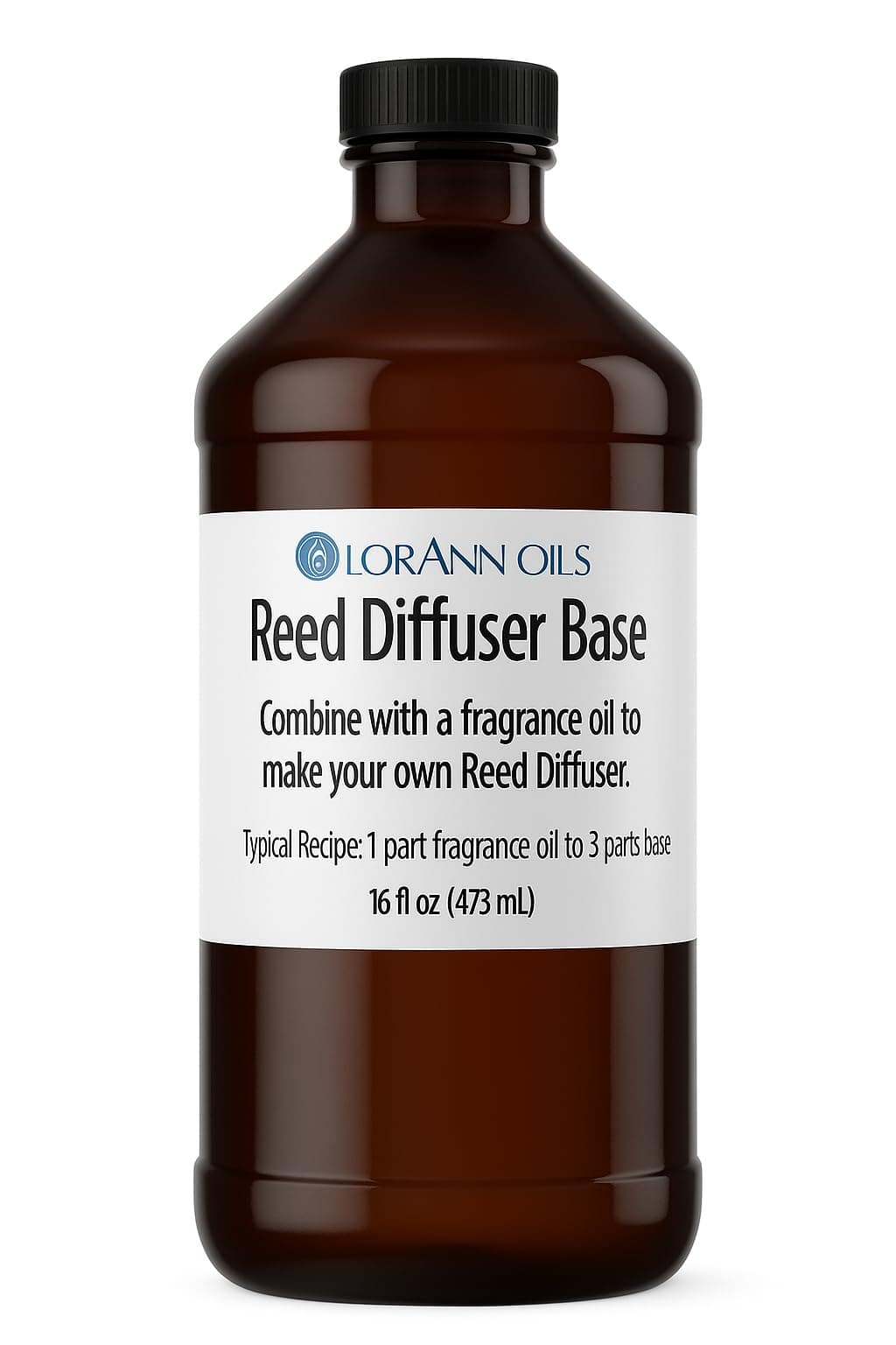 LorAnn Oils Reed Diffuser Base Unscented | Reed Diffuser Base Refill for DIY Home & Car Fragrance, Perfume & Essential Oil Mixing | Diffuser Base - 16 oz