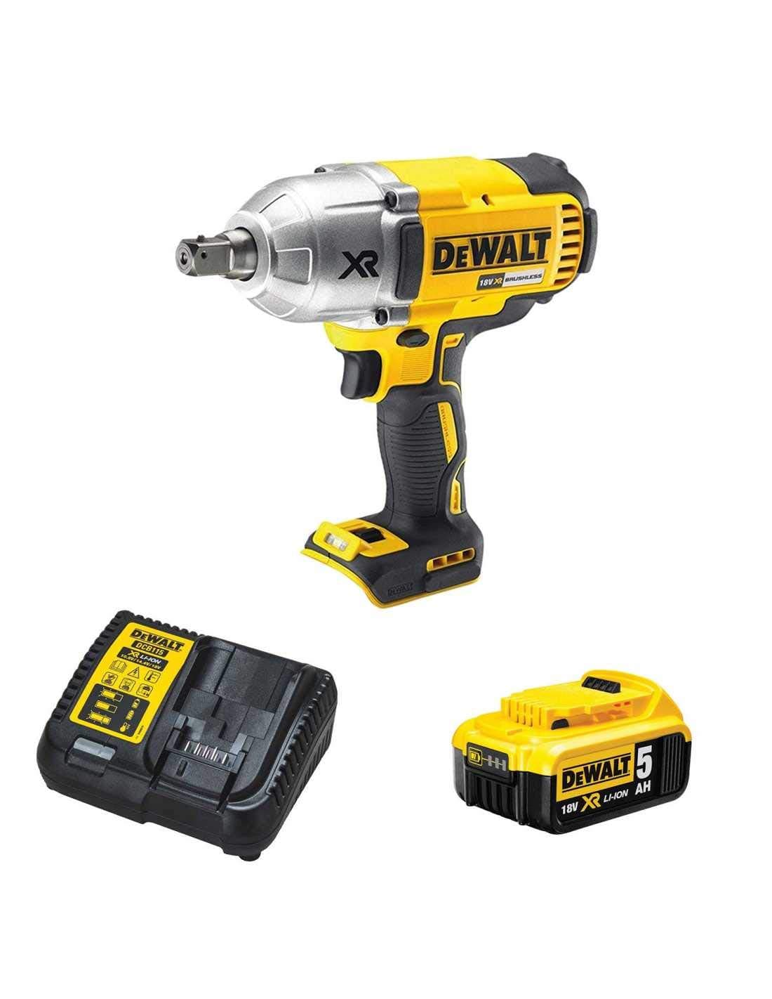 Dewalt DCF899P1-SK (DCF899 + 1 battery de 5,0Ah + charger DCB115 + Carton box)