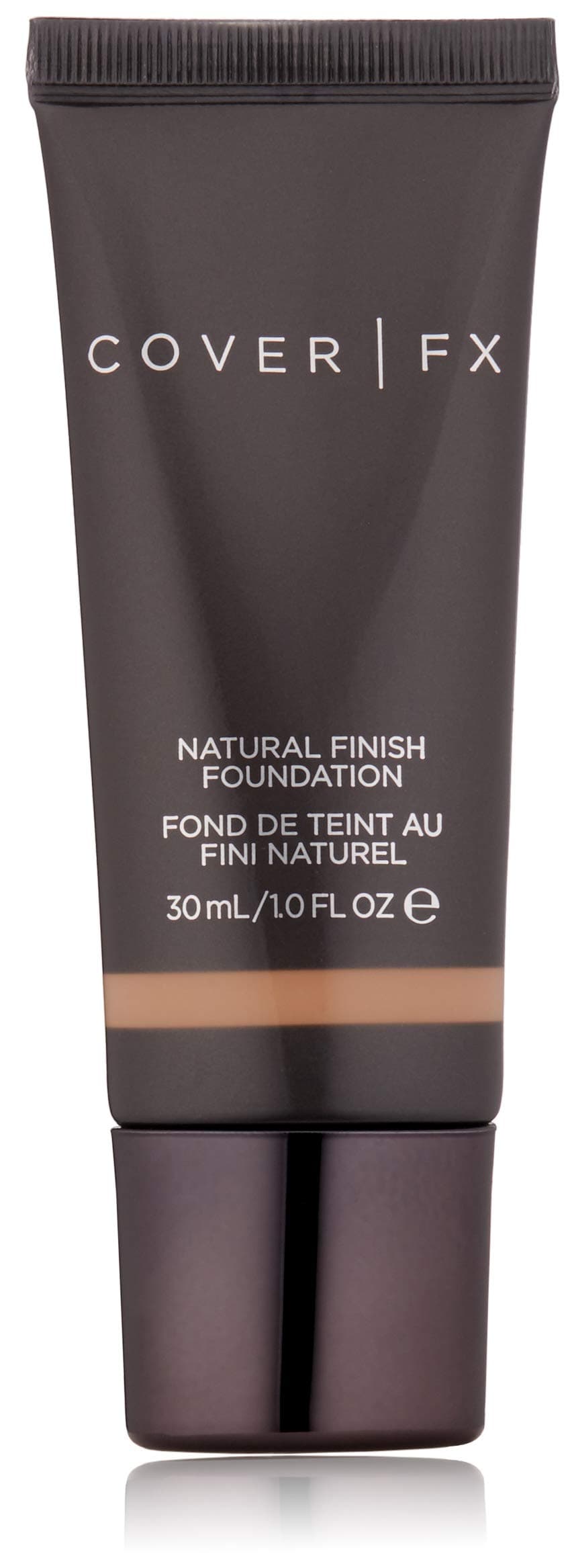 Cover FX Natural Finish Foundation: Water-based Foundation that Delivers 12-hour Coverage and Natural, Second-Skin Finish with Powerful Antioxidant Protection - N120, 1 Fl Oz