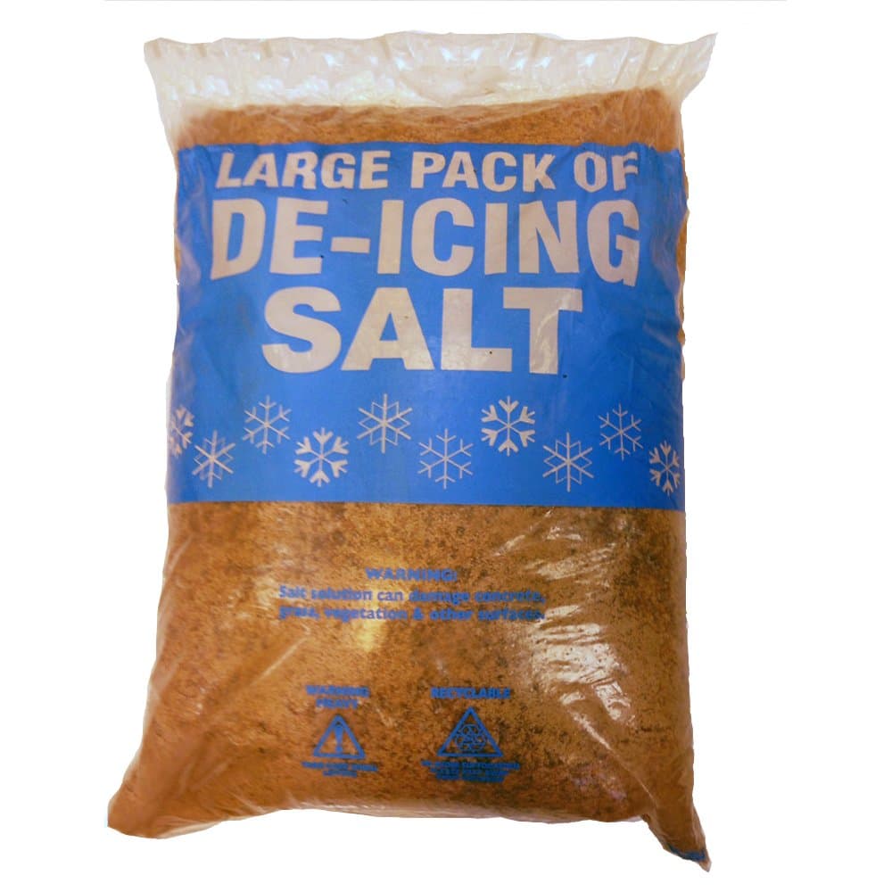 Darlies Brown Rock Salt/Grit for ice, snow, melting - 23kg Bag