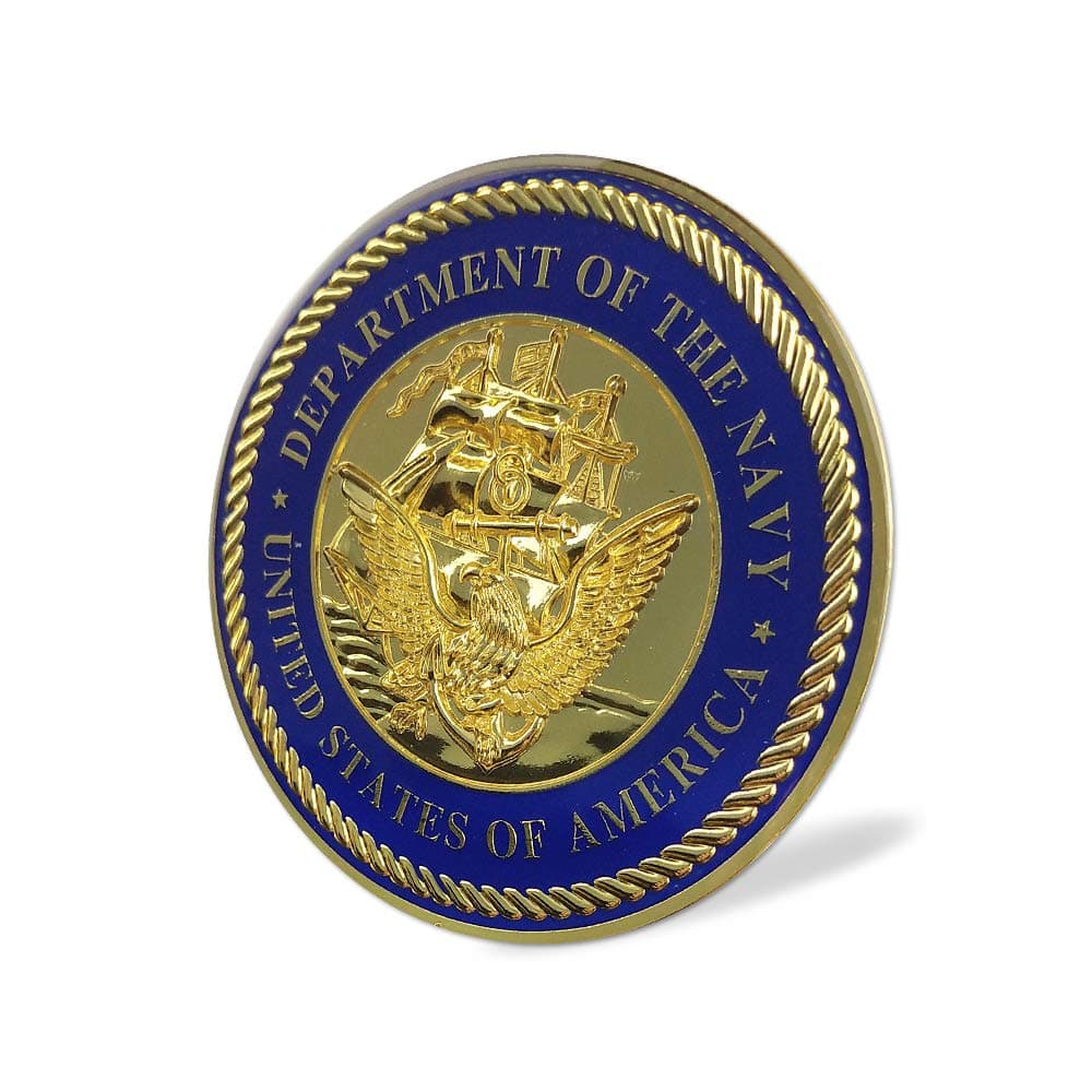 US Navy Car Emblem Military Army Car Auto Decal Metal Commemorative Gift