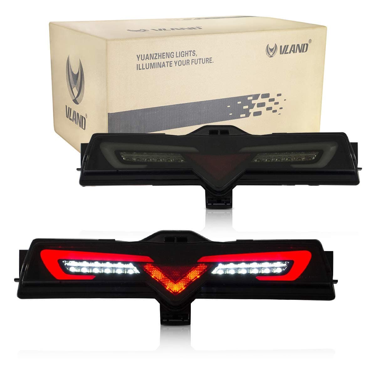 VLAND 0305 Full LED Bumper Tail Lights for Toyota 86 Subaru BRZ Scion FRS