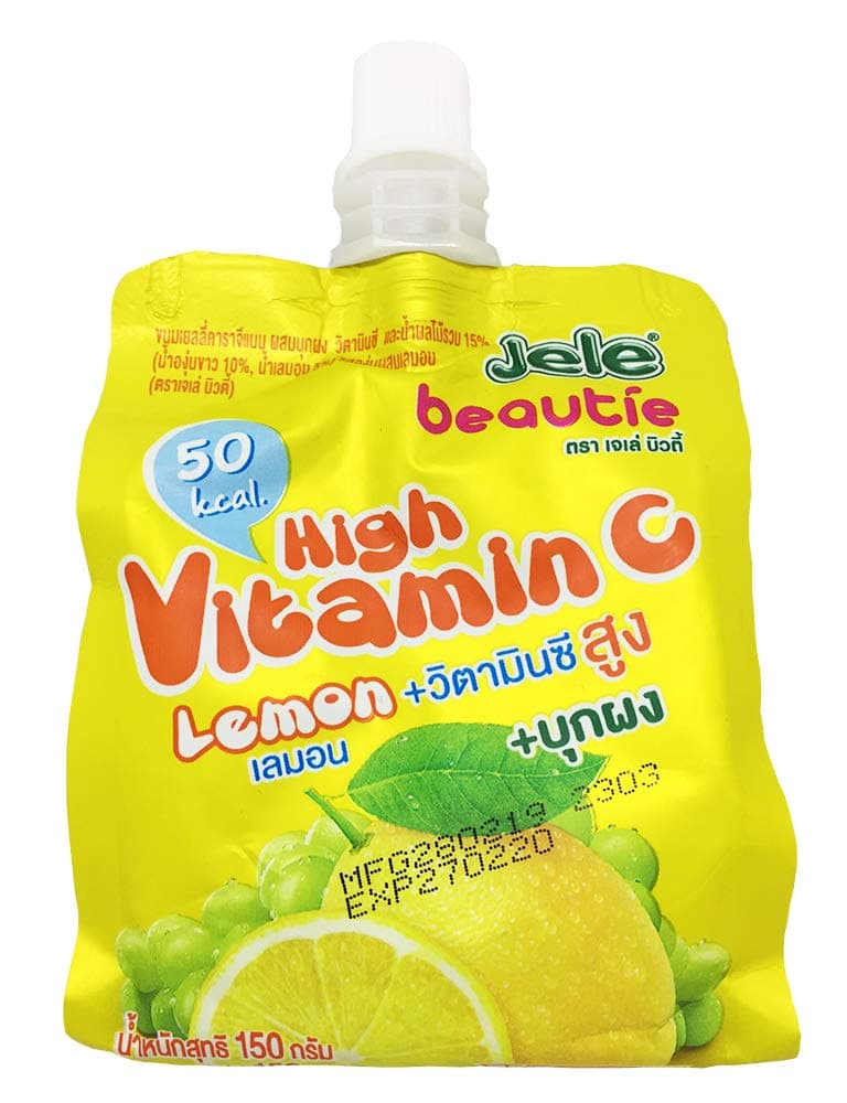 Jelly Carrageenan Mixed Fruit Juice 150 g (Lemon + High Vitamin C + Konyaku)