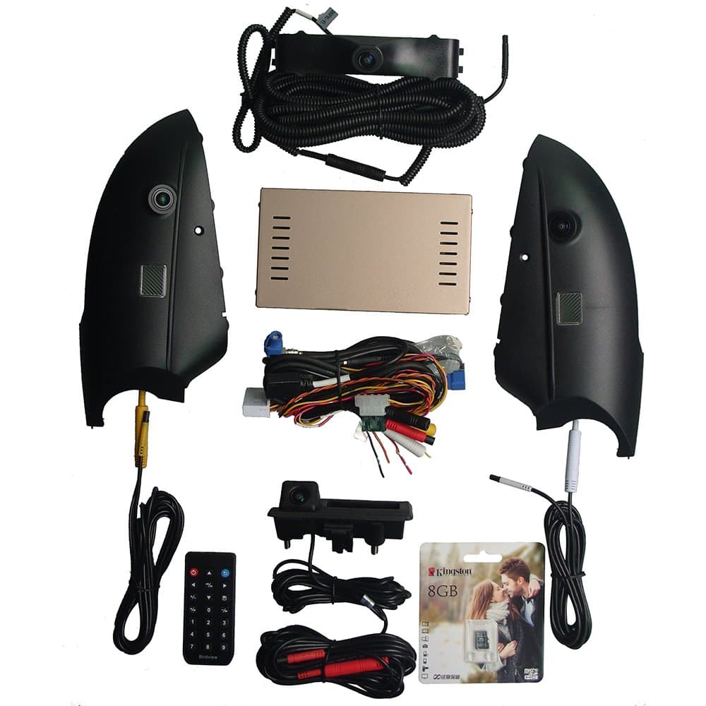 Vehicle Camera/ 360° Interface Camera System for Mercedes-Benz A/B/C/E Class/Bird View Camera System (Rear View Camera/from Camera/Left Camera and Right Camera)