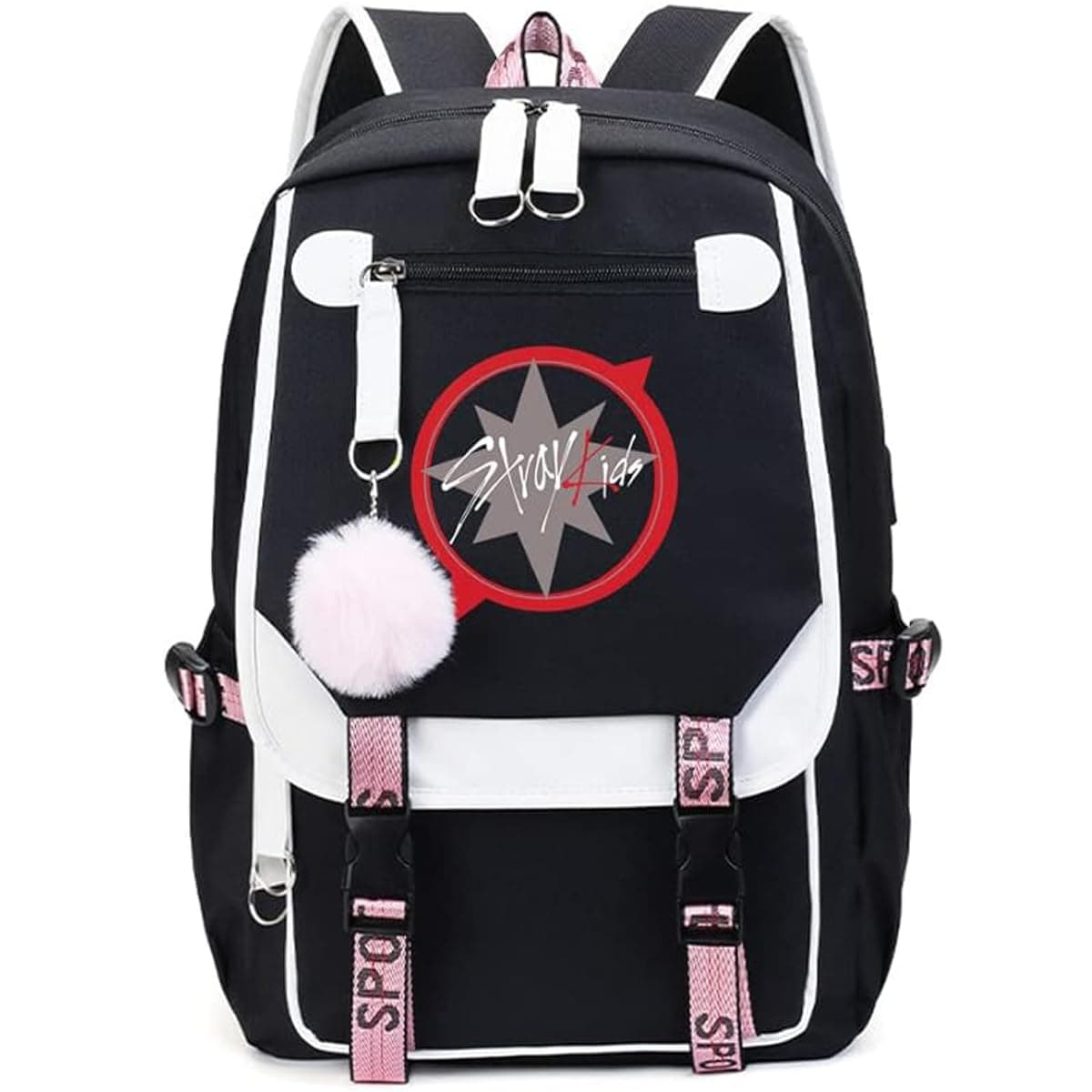 Kpop Stray Kids Backpack Merch, Stray Kids Book Bag Casual Backpack