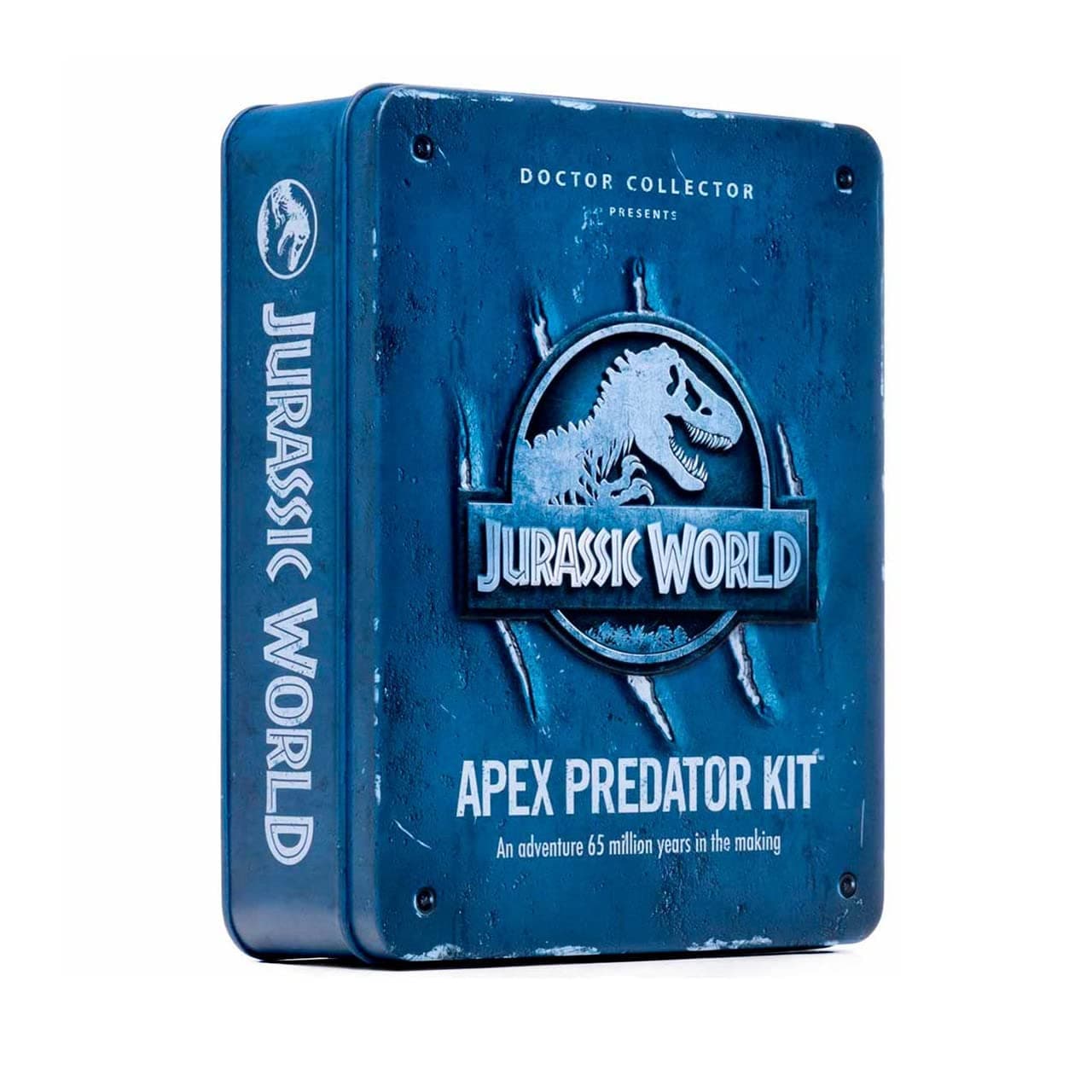 Doctor Collector Jurassic World Apex Predator Kit, Official Collector's Edition with exclusive accessories in a metal box