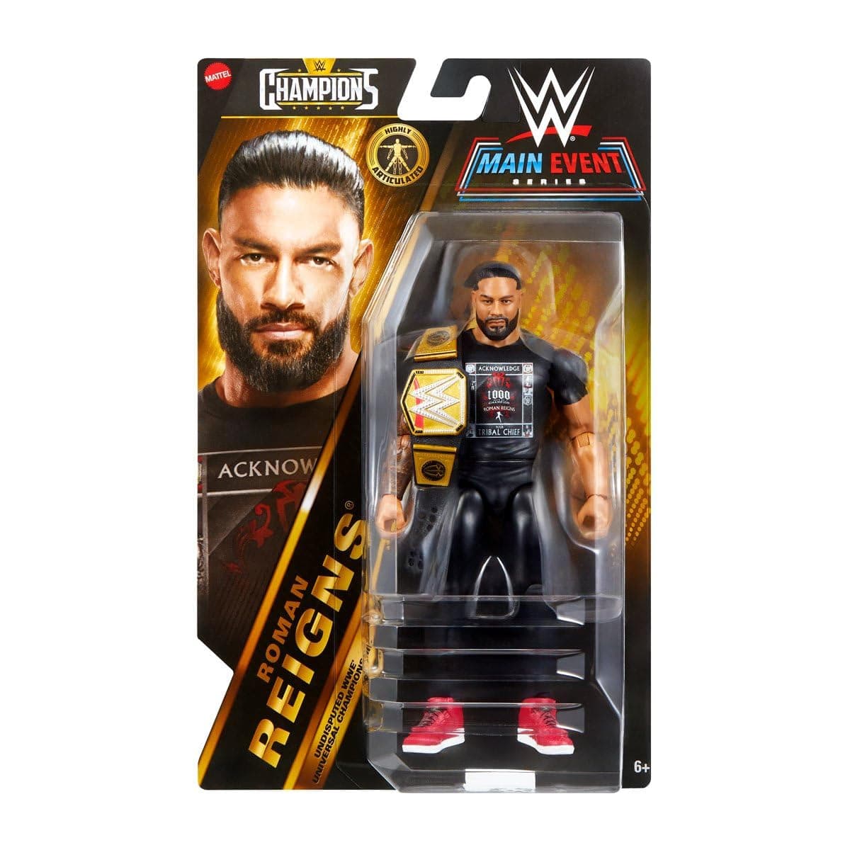 WWE Champions 2025 Wave 4 Roman Reigns Main Event Action Figure