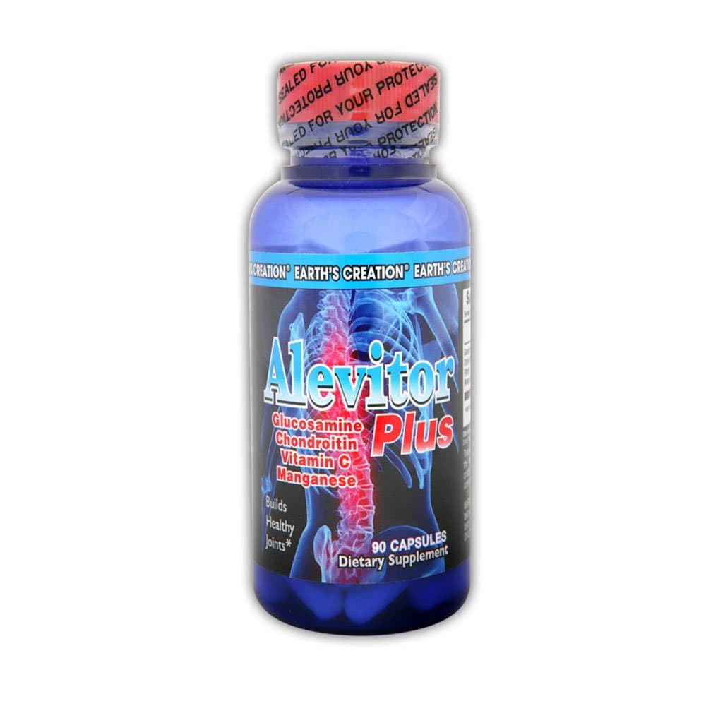 Alevitor Plus | Triple Strength Glucosamine | 30MG Manganese | Chondroitin | Vitamin C | For Healthy Joints | 90 Caps