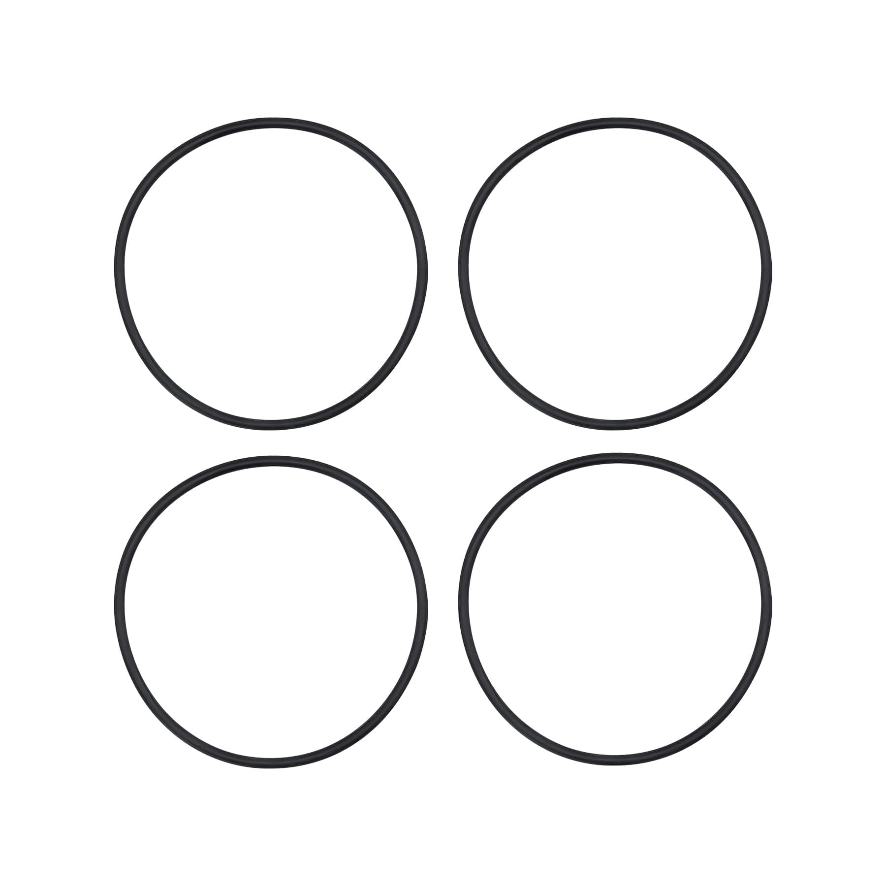 4PCS Replacement O-Rings Compatible with Whirlpool WHKF-DWHBB (WHKF-C9), WHKF-DWHV, WHCF-DWH, WHKF-DWH & WHKF-DUF Water Filters Housing, American Plumber W10-PR (W10-OR)