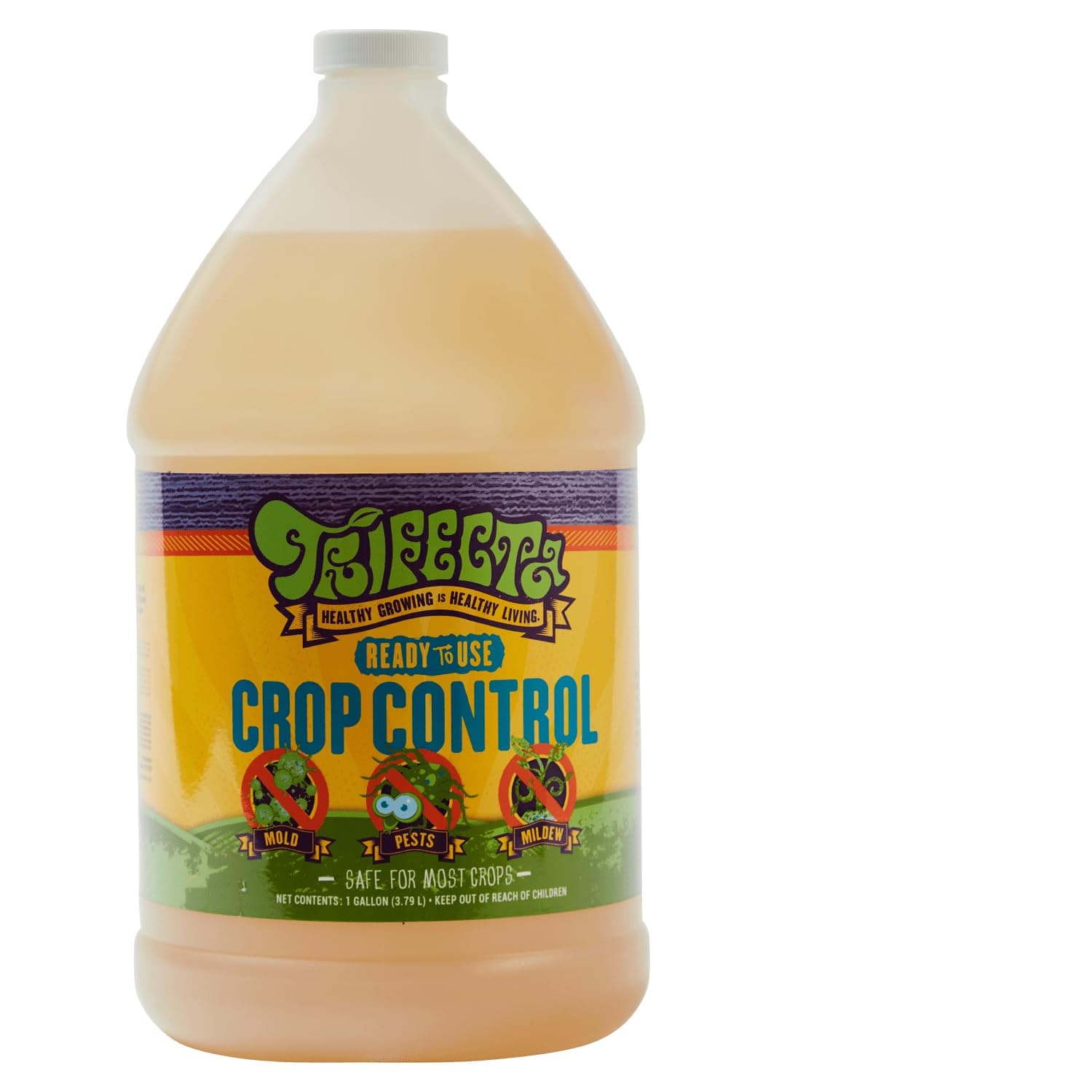 - Trifecta Crop Control Insecticidal Soap for Plants | All Natural Fungicide for Plants | Spider Mite Killer Indoor Plants, Food Safe Commercial Grade Pesticide, Herbicide, Spider Mites Spray for Plants