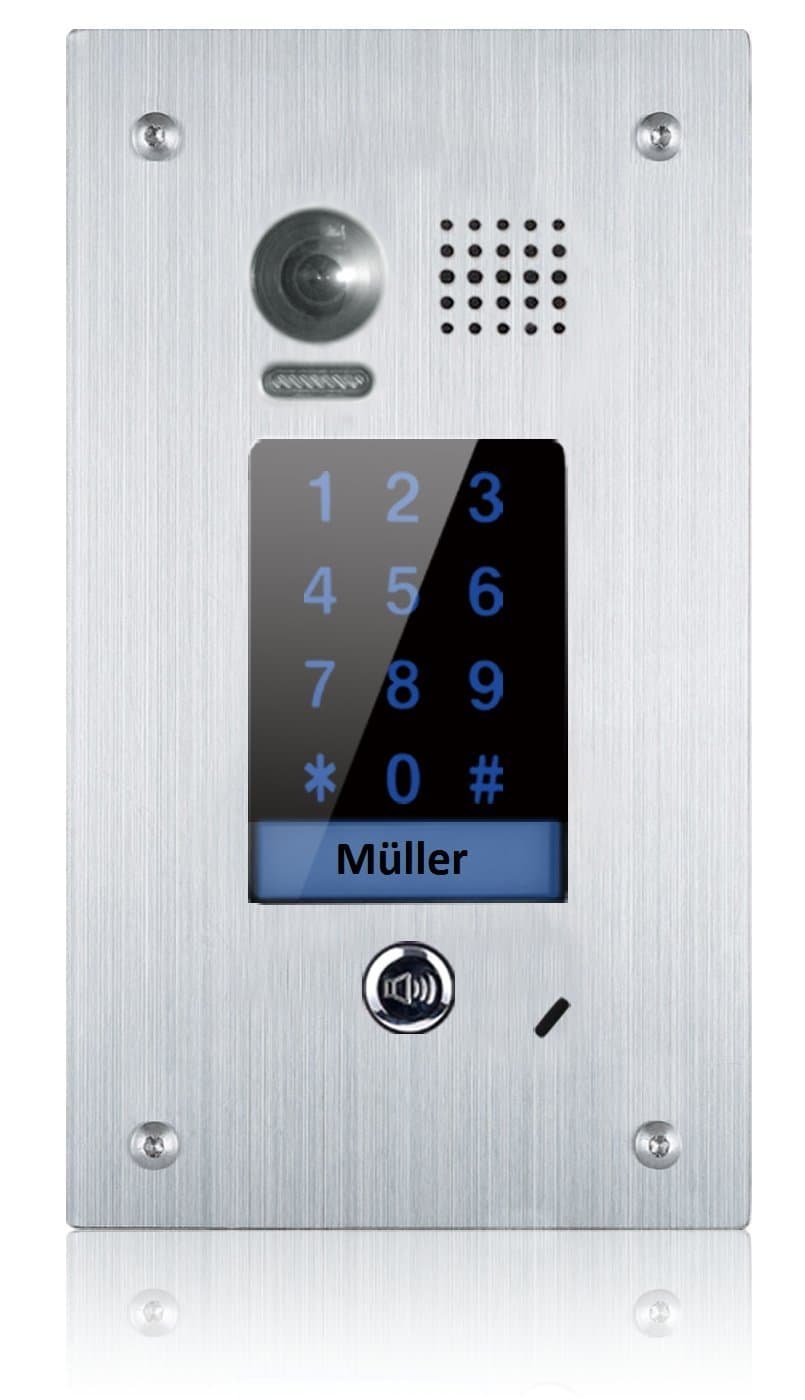 Video Doorphone Doorbell DT601F/KP & DT31M 10 "Video saver Monitor capacitive Touch 1 Intercommunication systems monitor