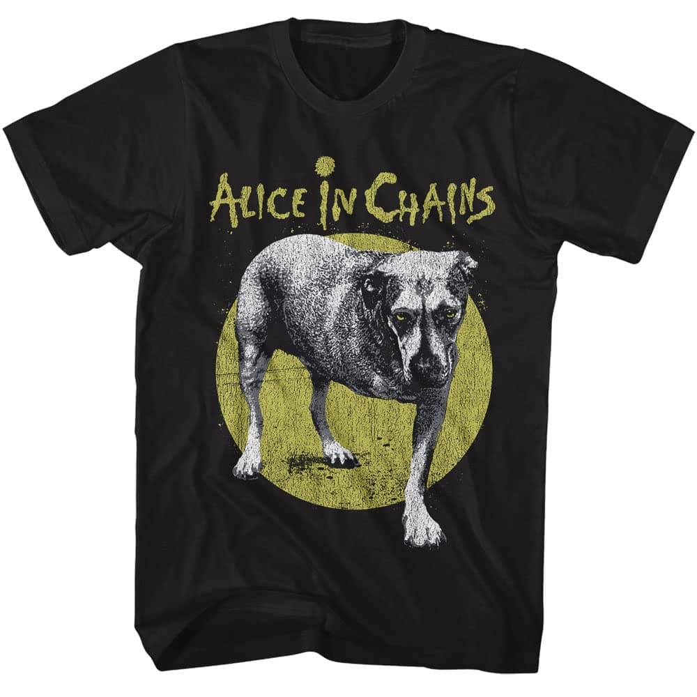 Alice in Chains T Shirt Self Titled Album Cover Mens Short Sleeve T Shirts 90s Music Graphic Tees