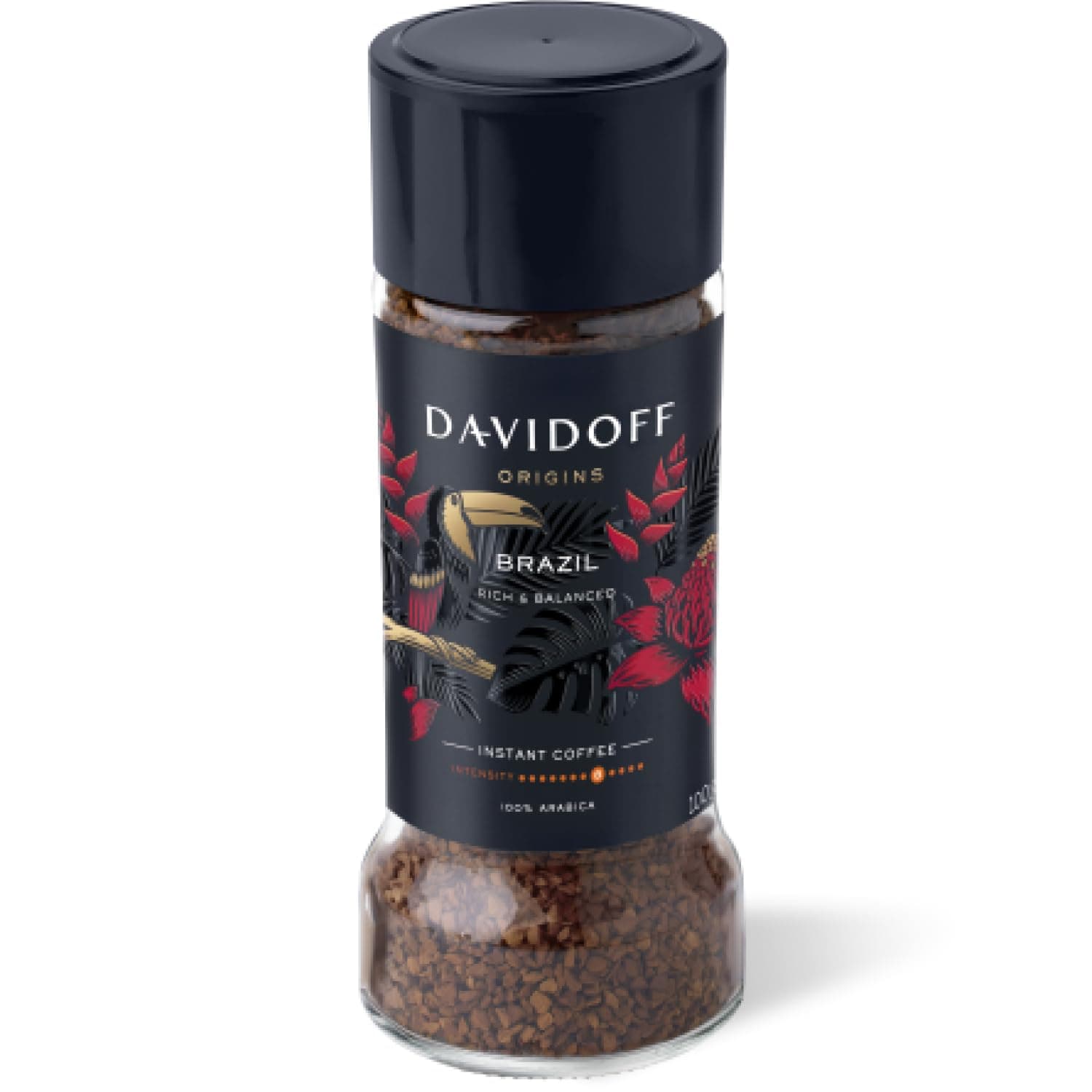DAVIDOFF ORIGINS Brazil Instant Coffee - 8/12 Intensity - 100 g
