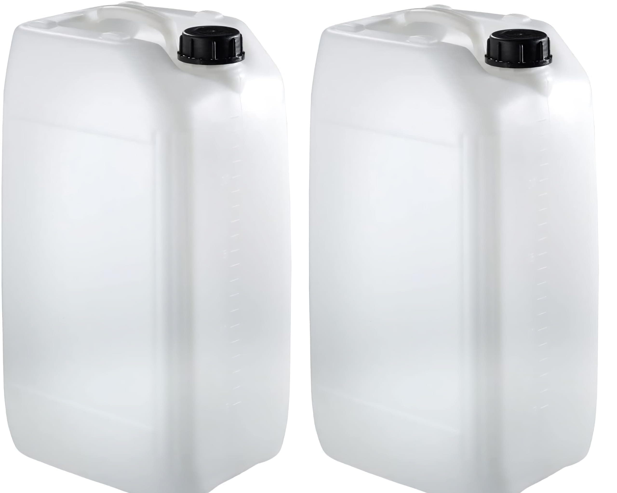 Waterline 25L Litre Water Storage Container, Jerrican, Drum, Jerry Can x 2