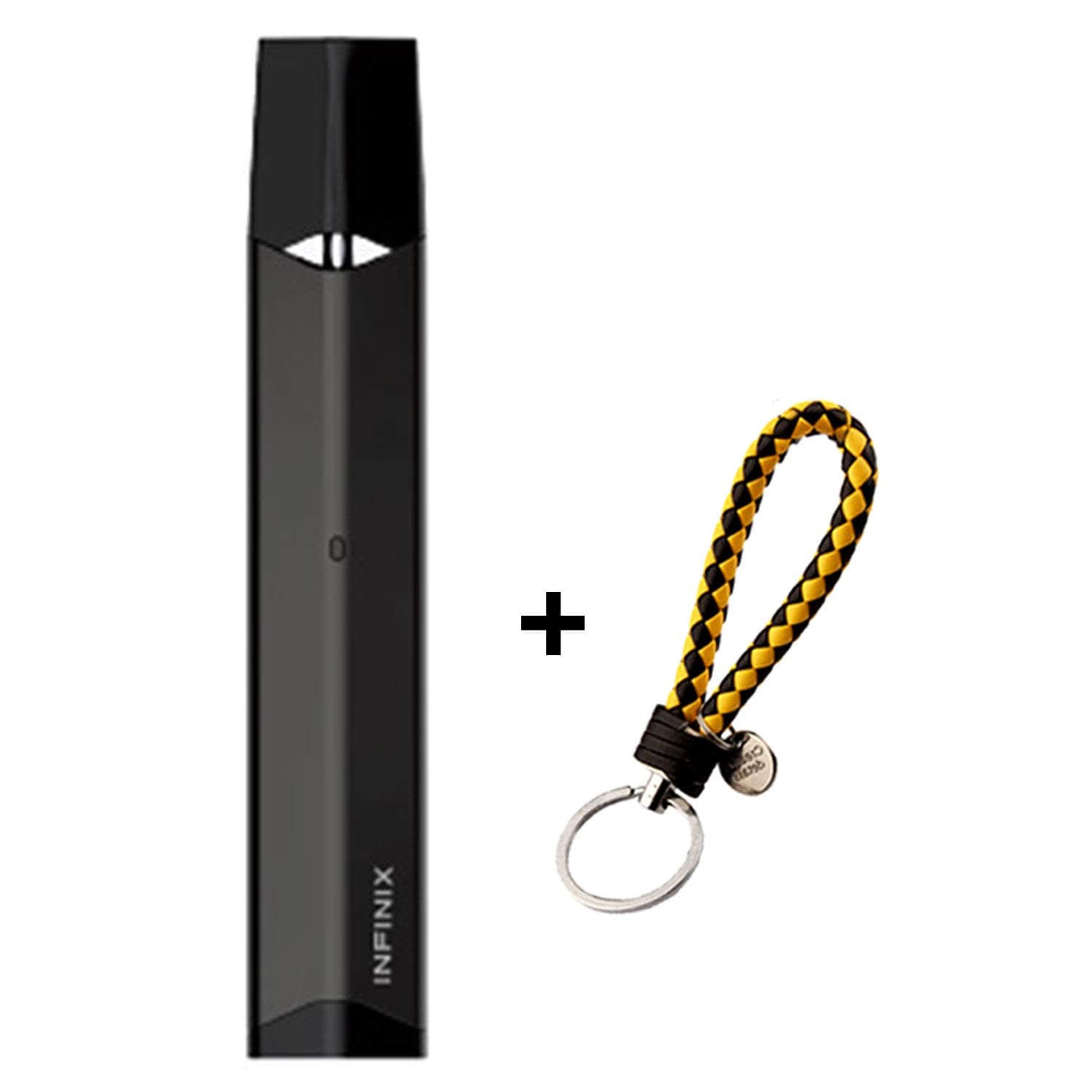 Smok Infinix Kit 2ml Portable Steam System 250mAh Full Kit Includes BTKSY Keychain/No Nicotine - Smokeless Oil (Gun Color)