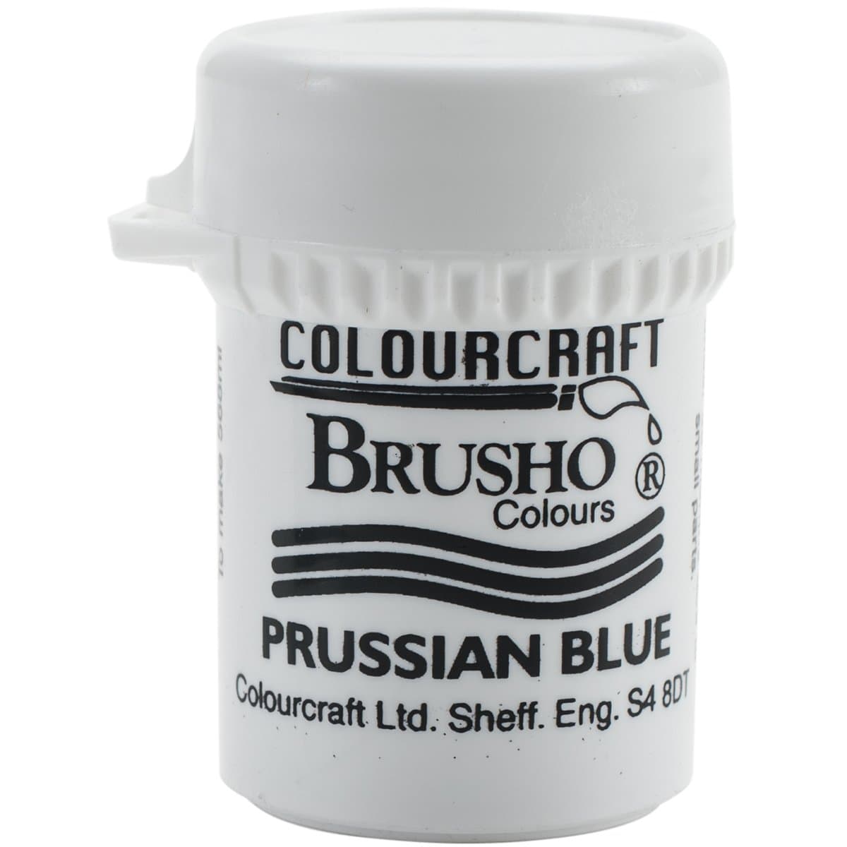 Colorfin Brusho Crystal Colour 15G Prussian Blue, Acrylic, Multicolour, 3.04x3.04x5.08 cm
