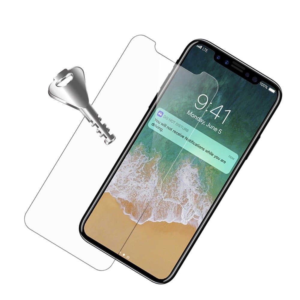iPhone X Tempered Glass Screen Protector HELLOMO