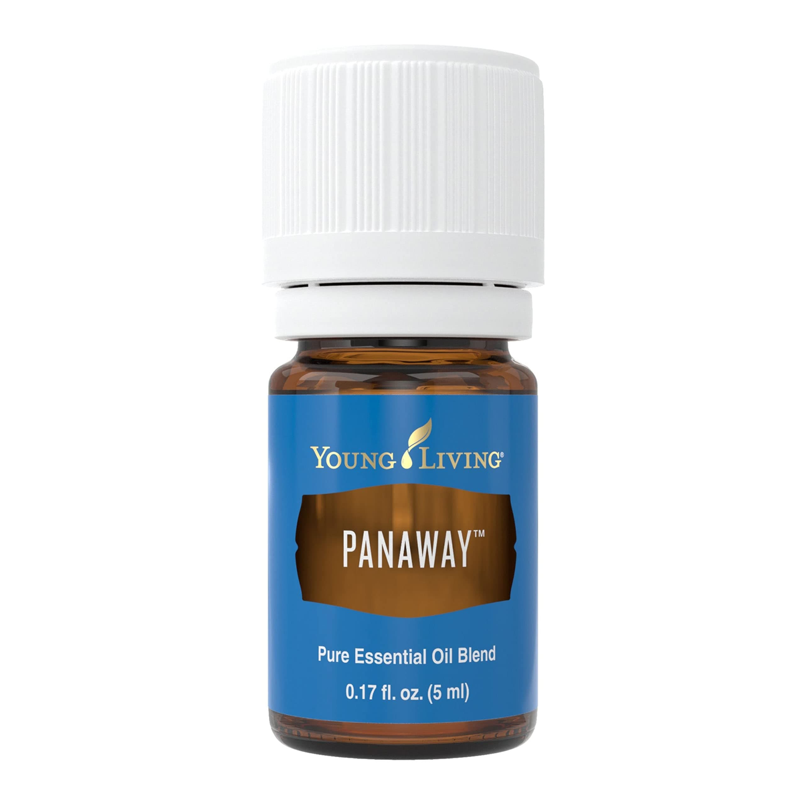 Young Living PanAway Essential Oil Blend 5ml - Soothing Blend of Clove, Helichrysum, Peppermint, and Wintergreen - Natural Relief for Aches and Discomfort - Certified Therapeutic Grade for Holistic